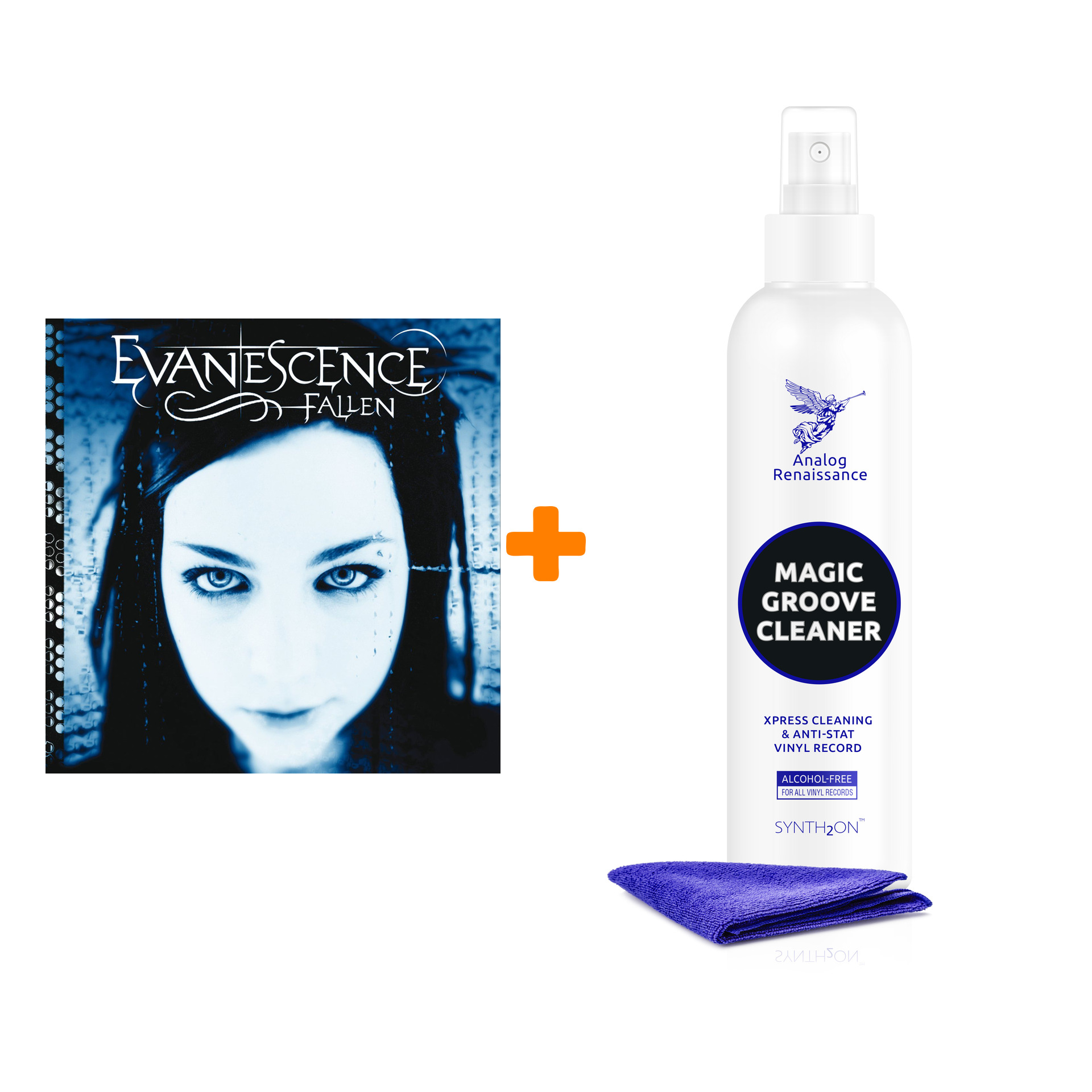 

EVANESCENCE Fallen LP + Спрей для очистки LP с микрофиброй 250мл Набор