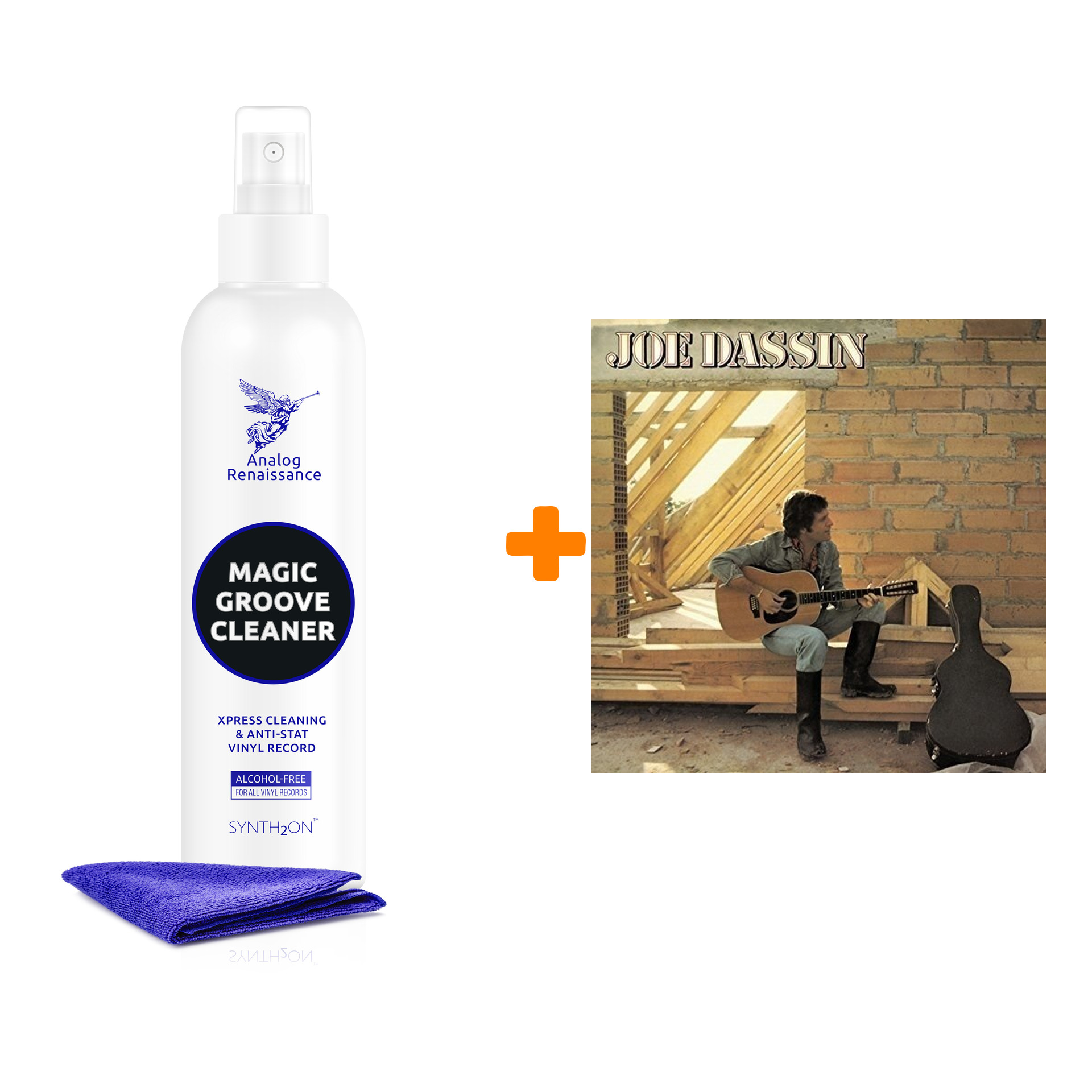 DASSIN JOE Joe Dassin LP + Спрей для очистки LP с микрофиброй 250мл Набор цена и фото