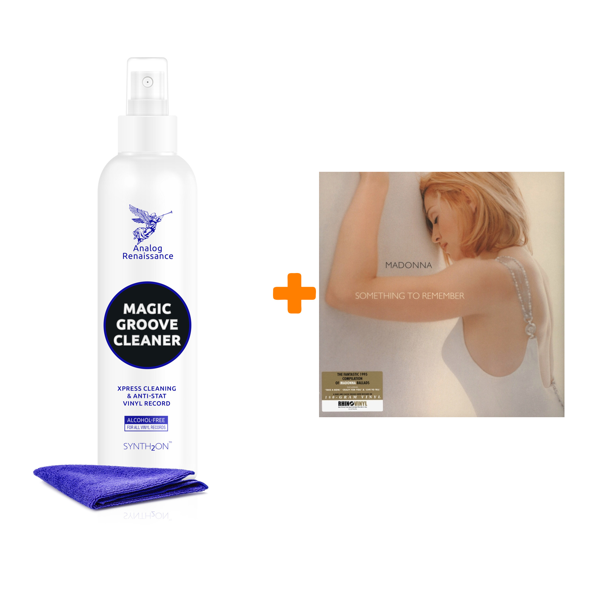 

MADONNA Something To Remember LP + Спрей для очистки LP с микрофиброй 250мл Набор