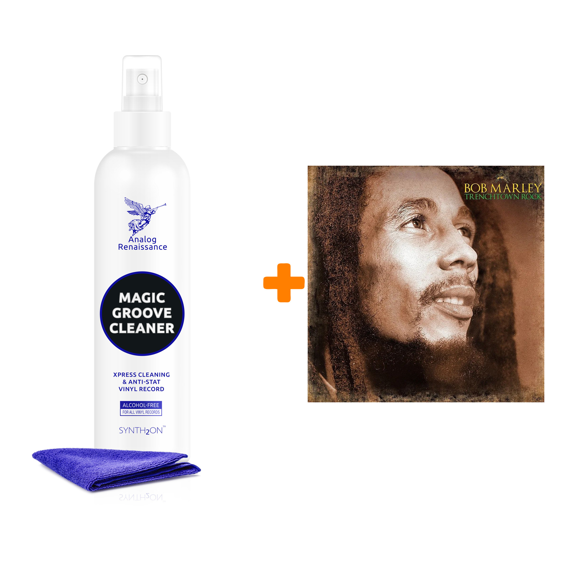 

MARLEY BOB Trenchtown Rock 2LP + Спрей для очистки LP с микрофиброй 250мл Набор