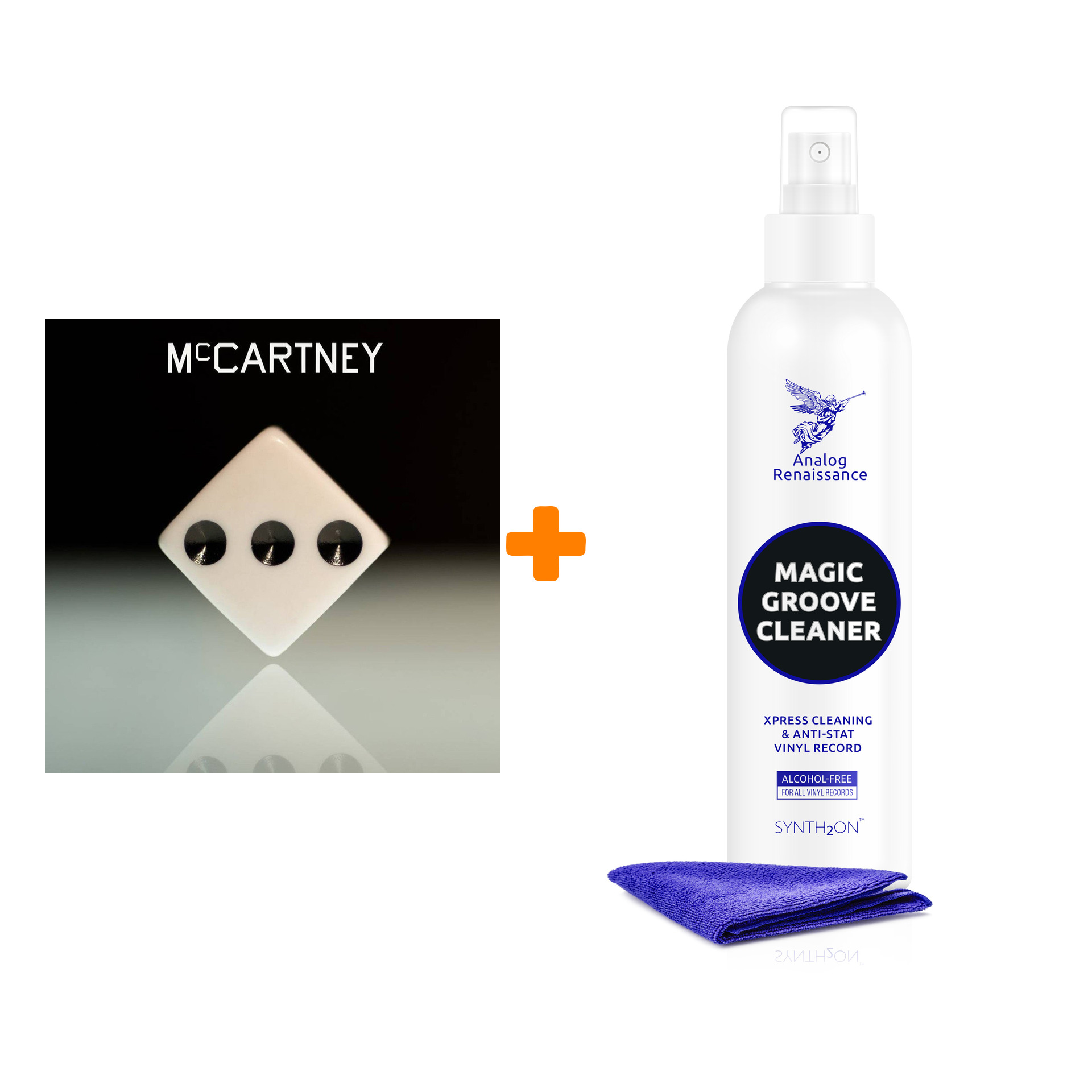 

MCCARTNEY PAUL McCartney III LP + Спрей для очистки LP с микрофиброй 250мл Набор