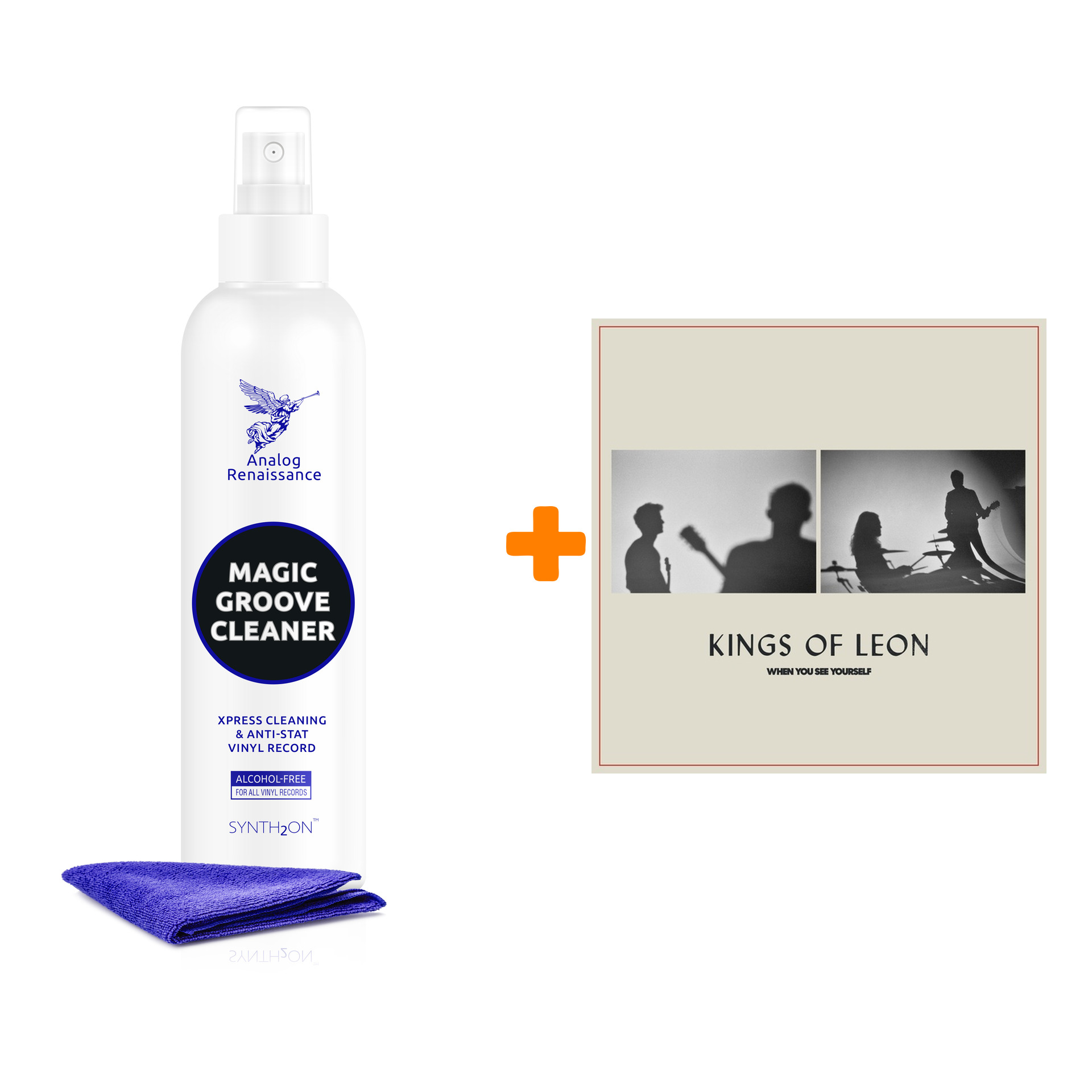 

KINGS OF LEON When You See Yourself 2LP + Спрей для очистки LP с микрофиброй 250мл Набор