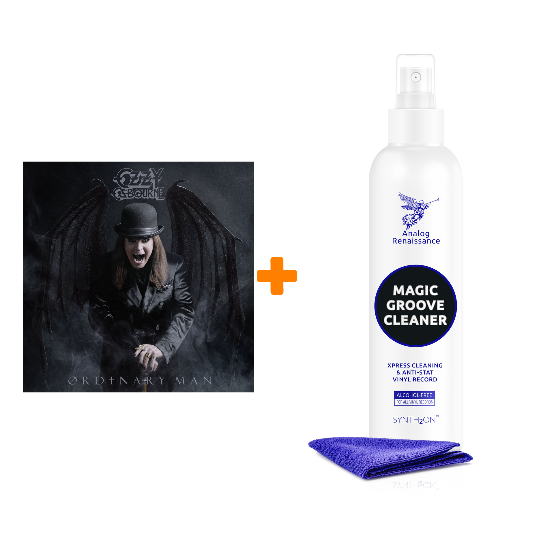 

OSBOURNE OZZY Ordinary Man LP + Спрей для очистки LP с микрофиброй 250мл Набор