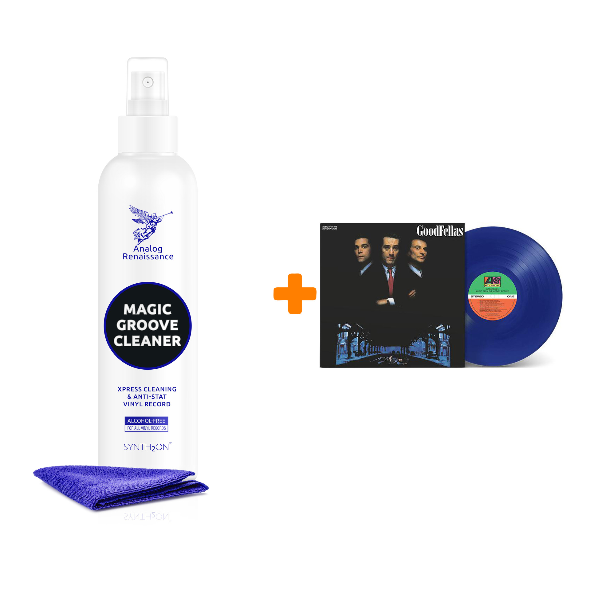 

OST Goodfellas Coloured Vinyl LP + Спрей для очистки LP с микрофиброй 250мл Набор