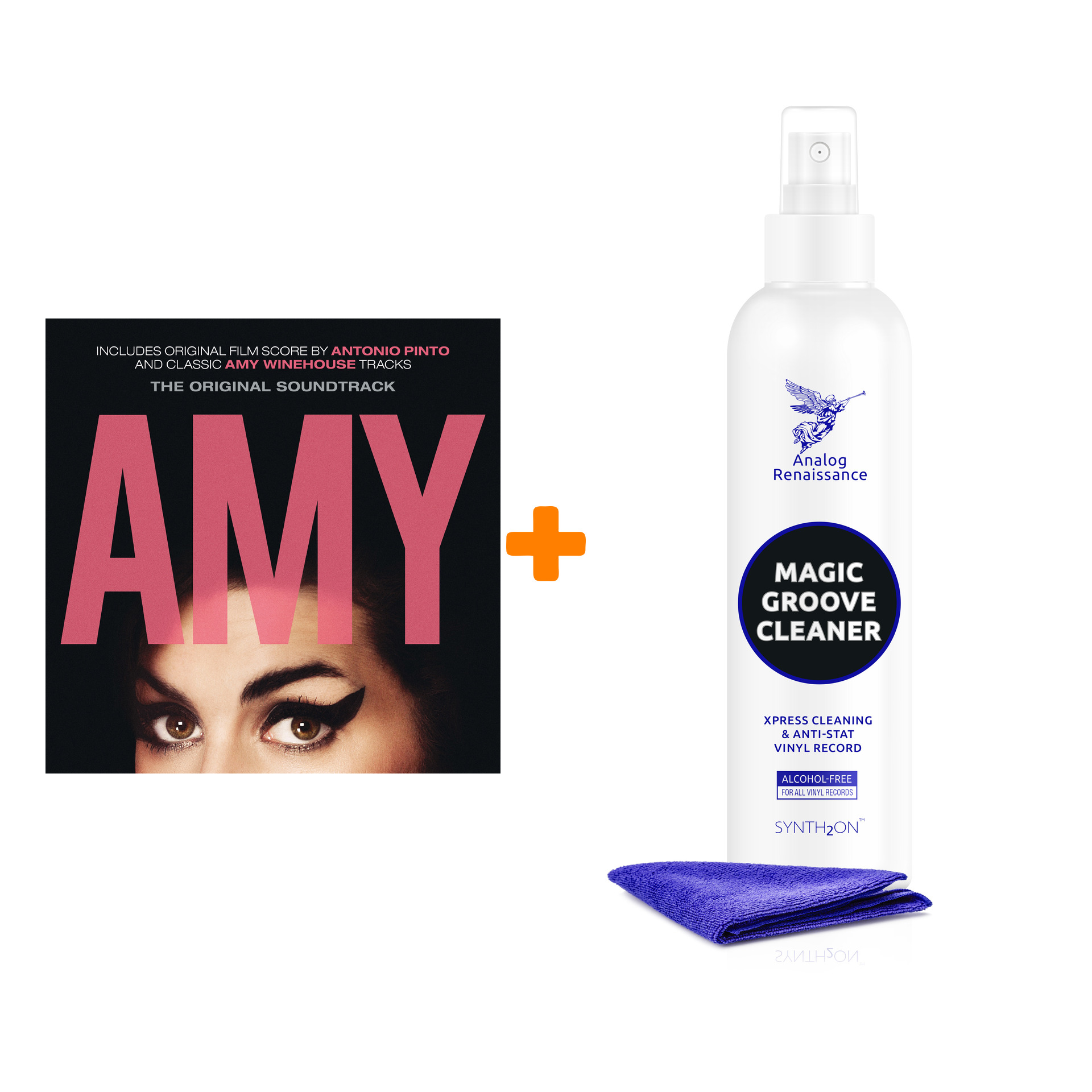 

OST AMY 2LP + Спрей для очистки LP с микрофиброй 250мл Набор