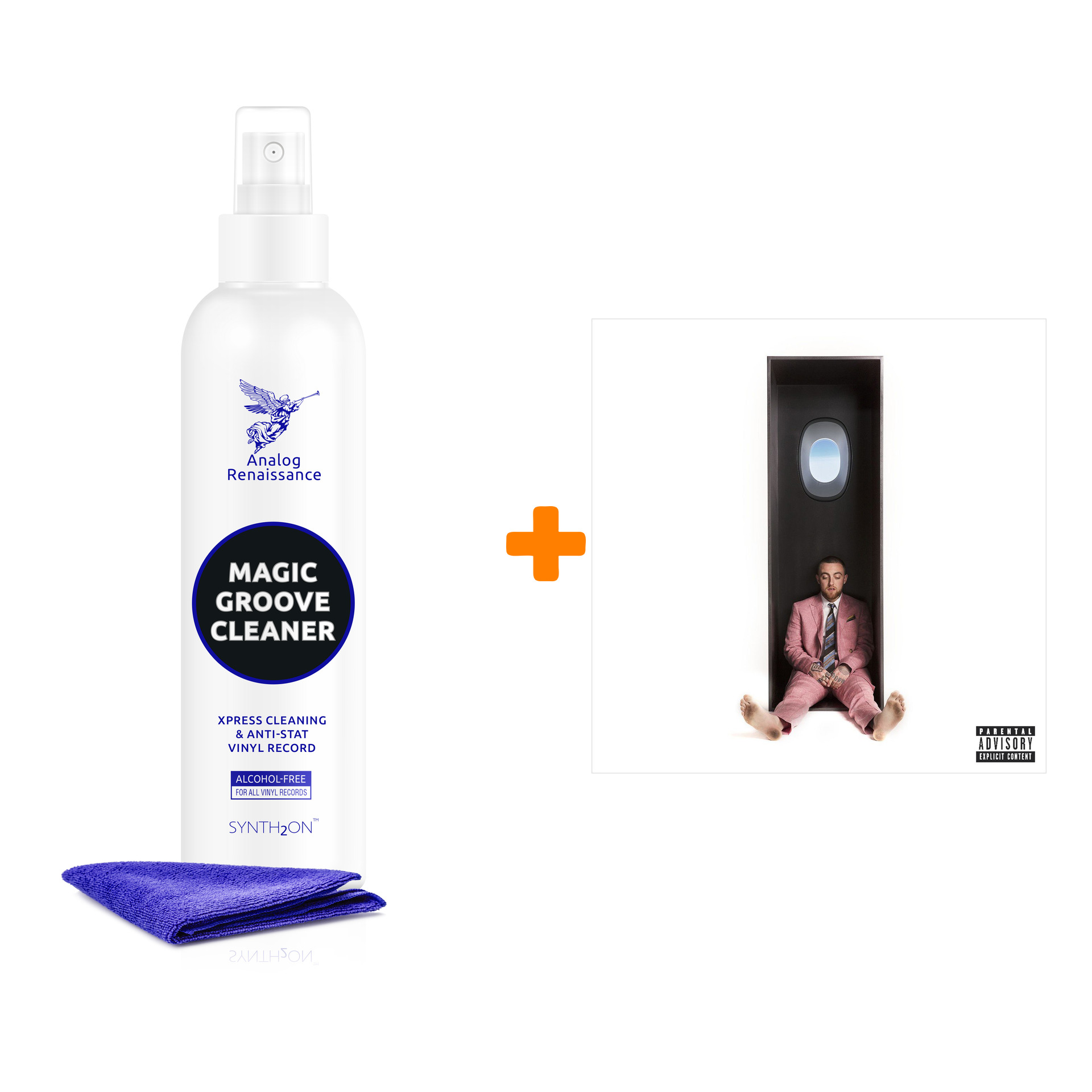 

MILLER MAC Swimming 2LP + Спрей для очистки LP с микрофиброй 250мл Набор