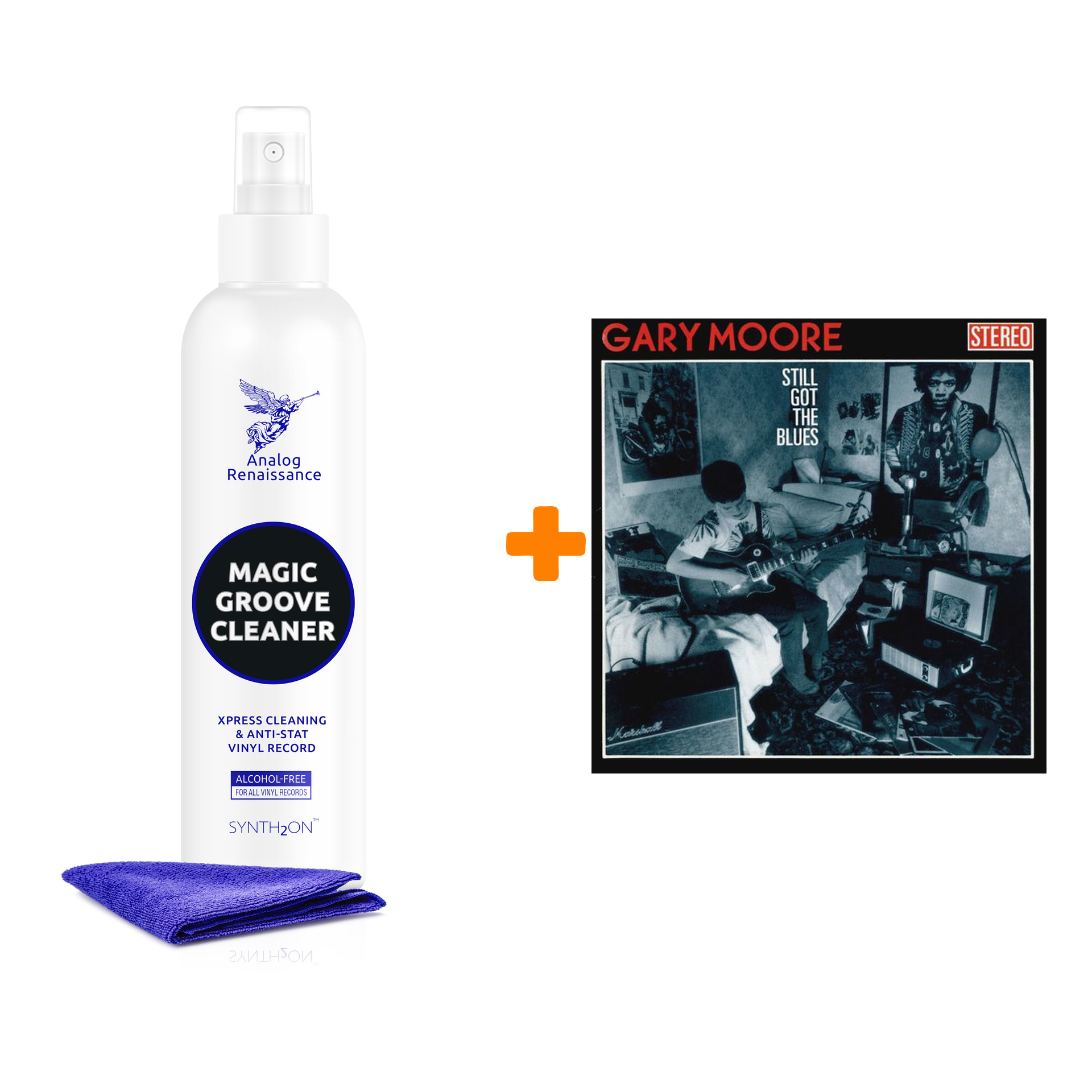 

MOORE GARY Still Got The Blues LP + Спрей для очистки LP с микрофиброй 250мл Набор