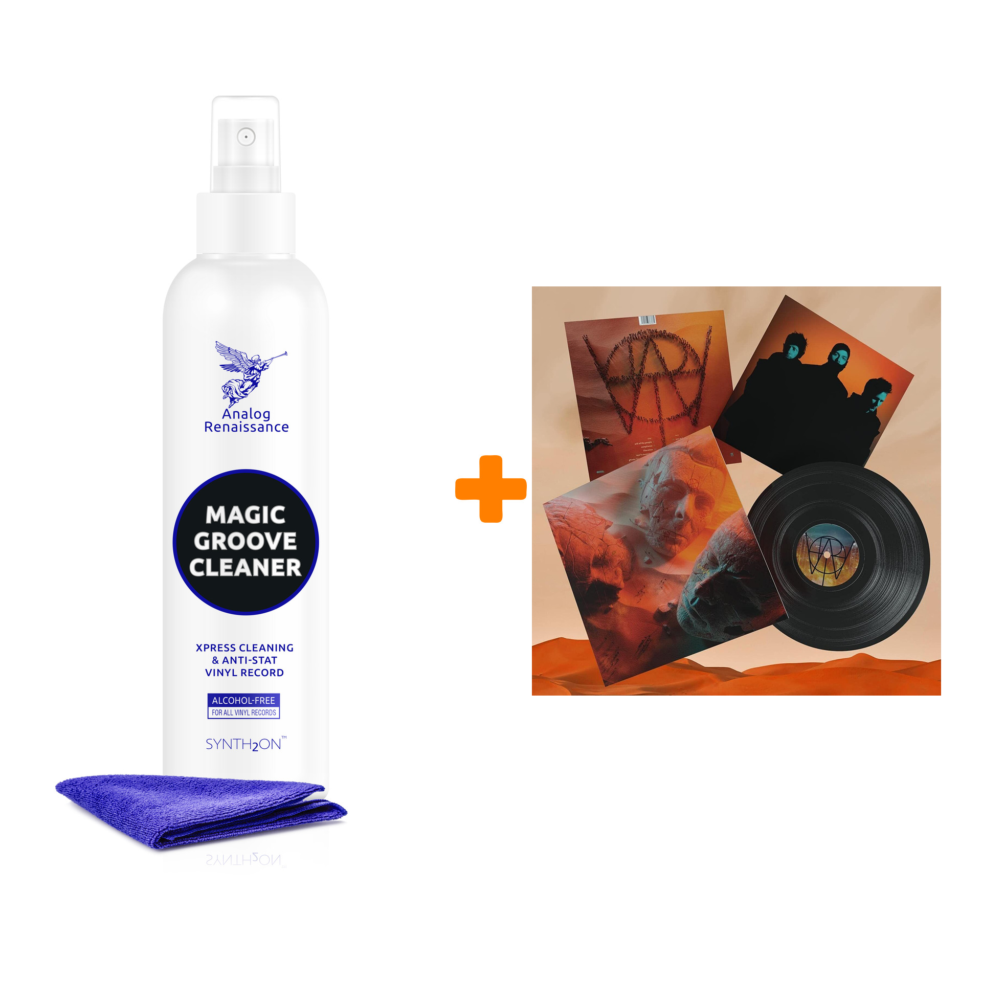 

MUSE Will Of The People LP + Спрей для очистки LP с микрофиброй 250мл Набор