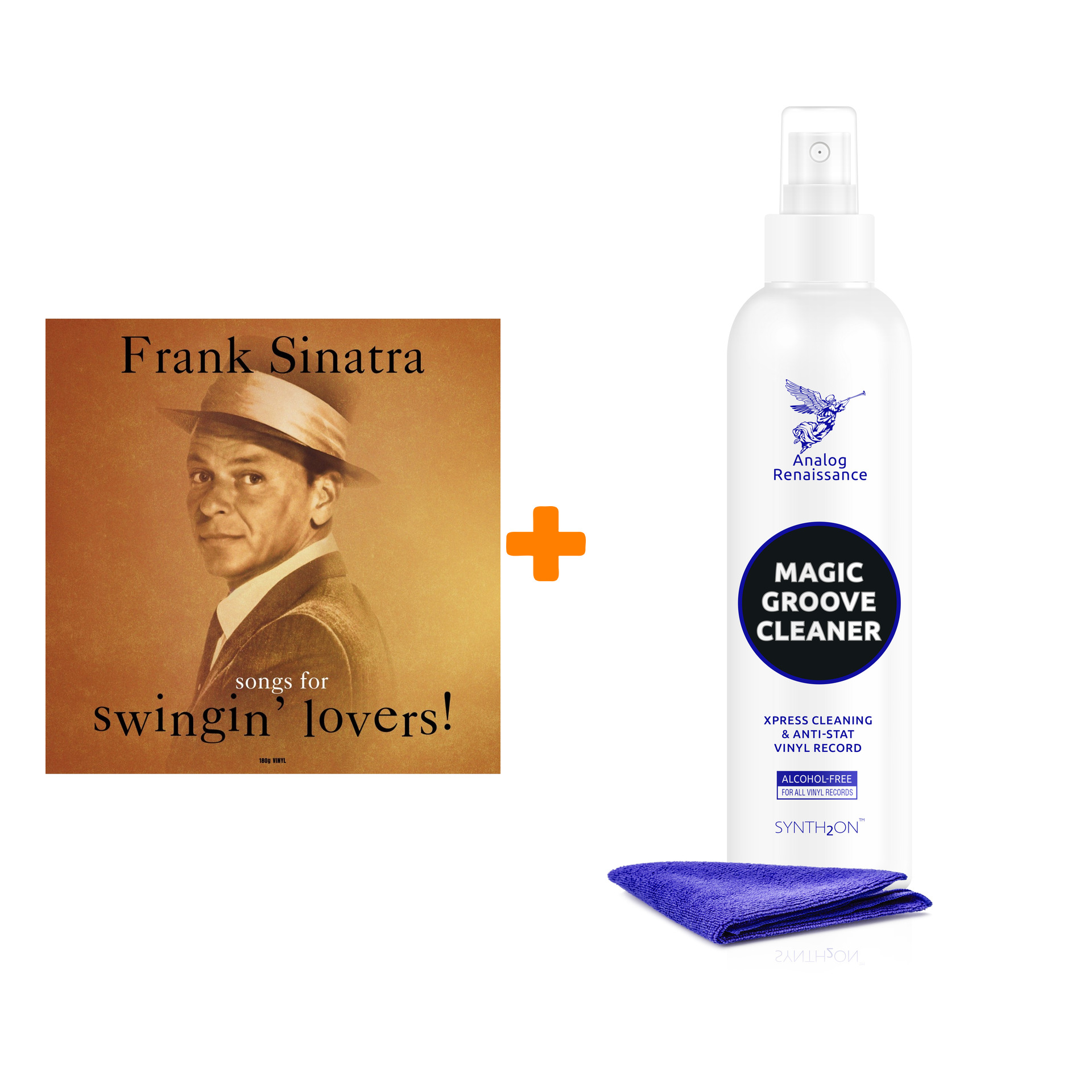 

SINATRA FRANK Songs For Swingin` Lovers LP + Спрей для очистки LP с микрофиброй 250мл Набор