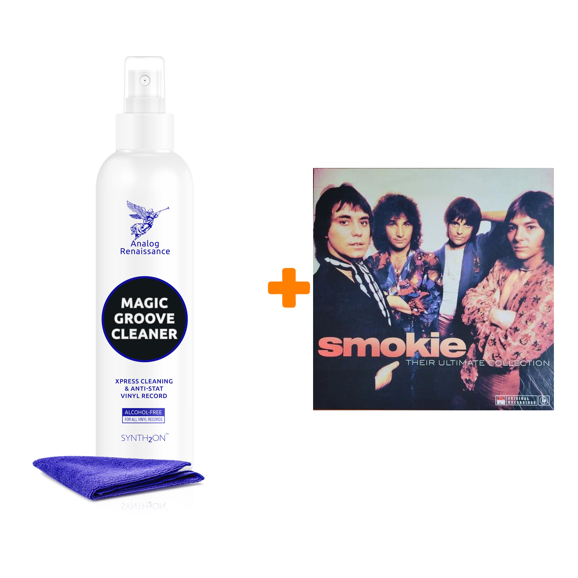 

SMOKIE Their Ultimate Collection LP + Спрей для очистки LP с микрофиброй 250мл Набор