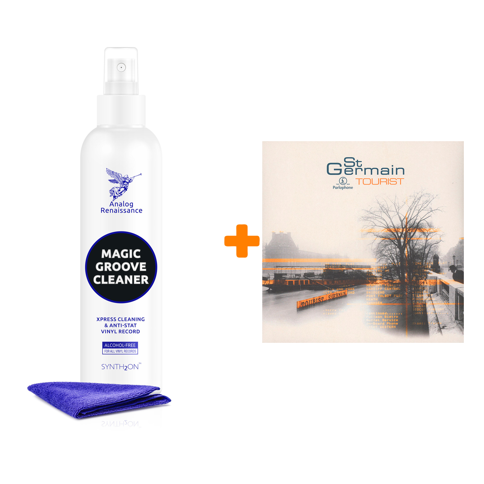 

ST GERMAIN Tourist 2LP + Спрей для очистки LP с микрофиброй 250мл Набор