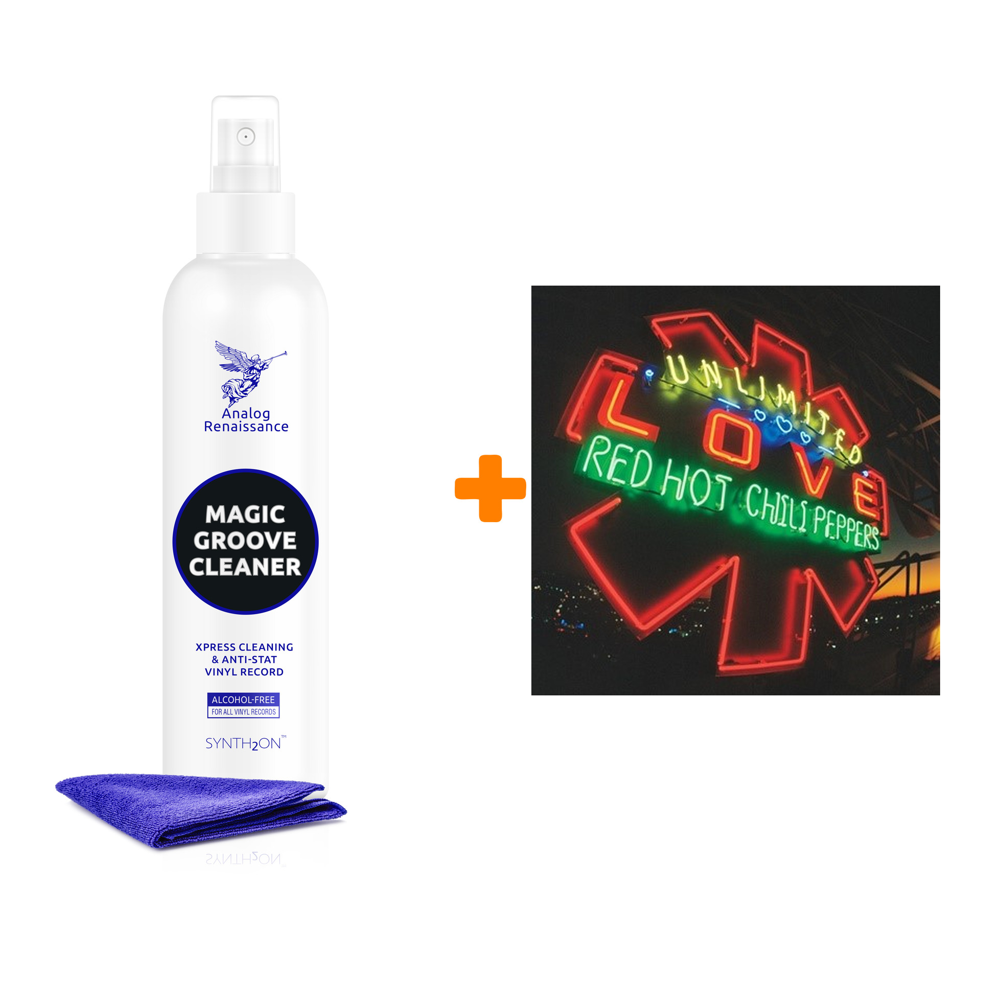 

RED HOT CHILI PEPPERS Unlimited Love Limited Edition 2LP + Спрей для очистки LP с микрофиброй 250мл Набор