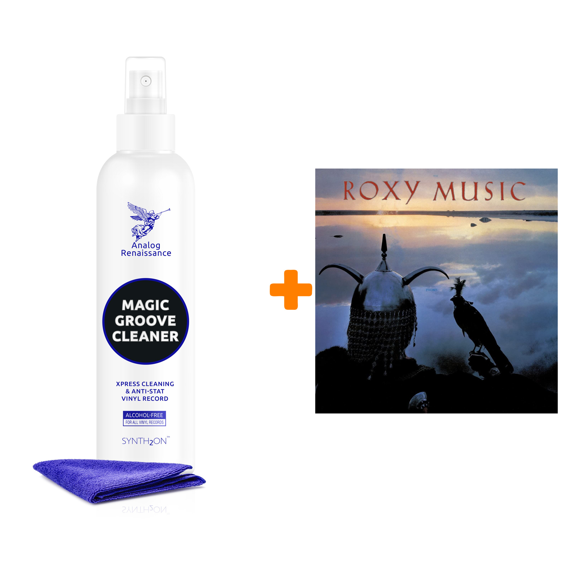 

ROXY MUSIC Avalon Half-Speed LP + Спрей для очистки LP с микрофиброй 250мл Набор