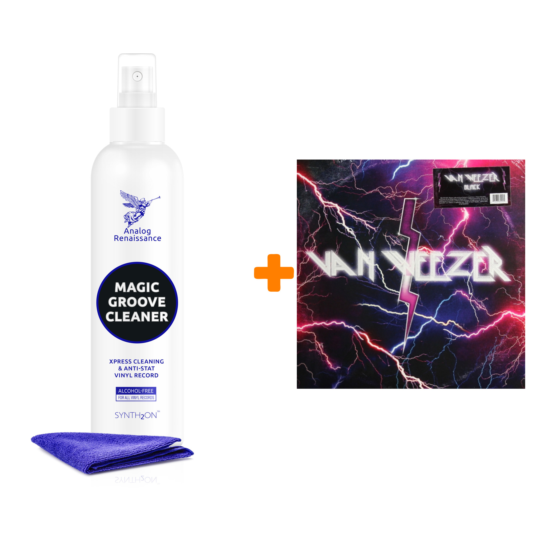 

WEEZER Van Weezer LP + Спрей для очистки LP с микрофиброй 250мл Набор