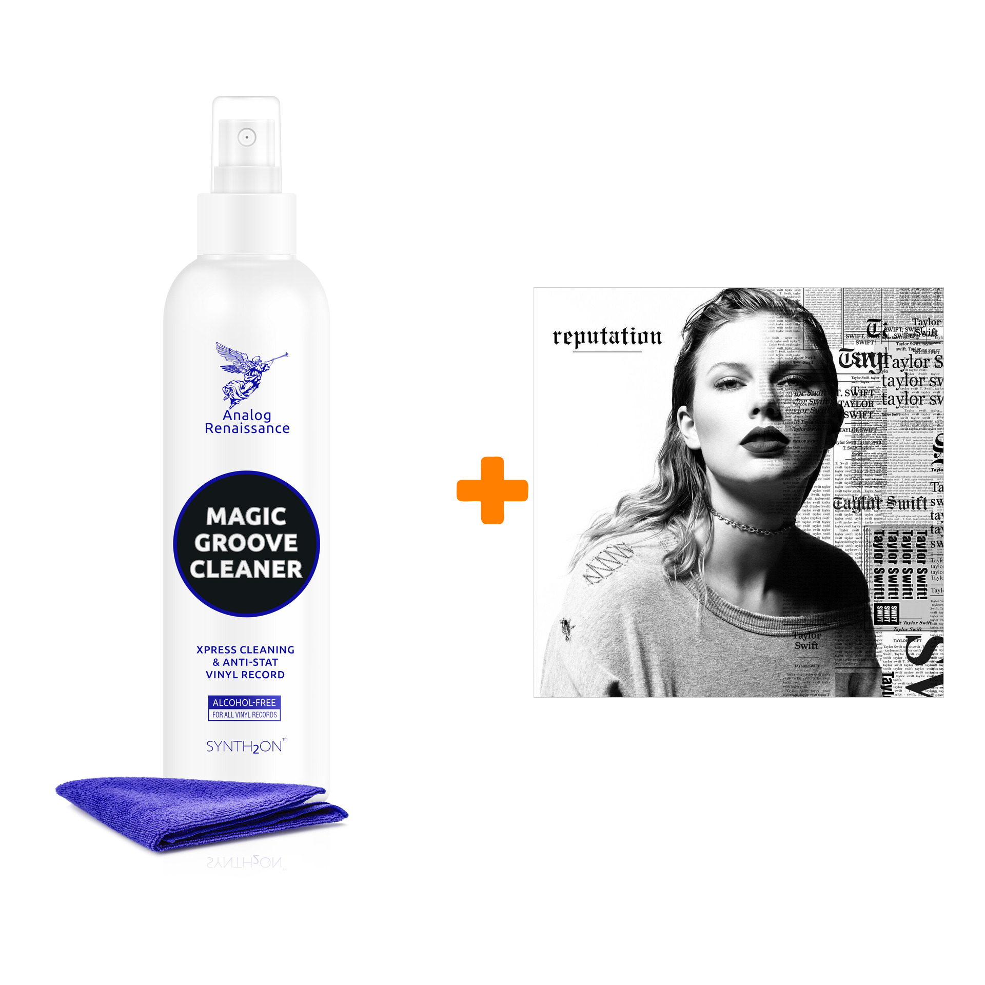 

SWIFT TAYLOR Reputation 2LP + Спрей для очистки LP с микрофиброй 250мл Набор