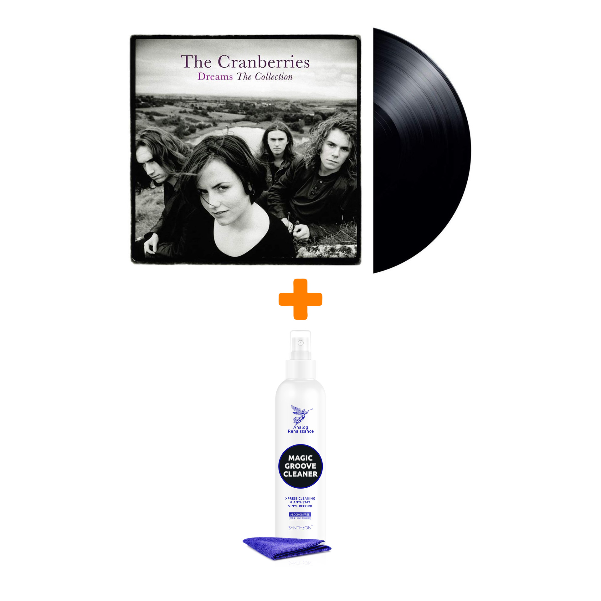 

THE CRANBERRIES Dreams The Collection LP + Спрей для очистки LP с микрофиброй 250мл Набор