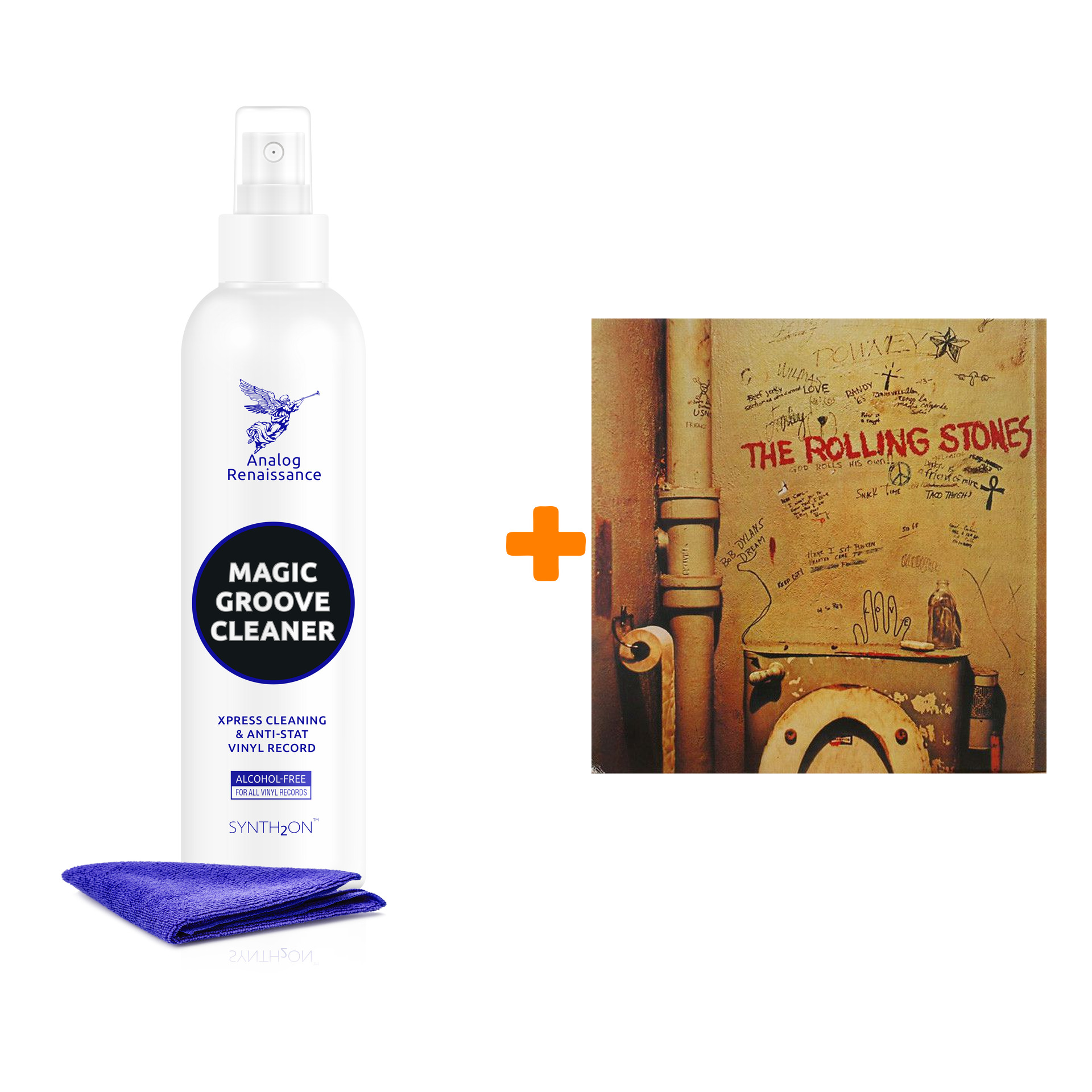 

THE ROLLING STONES Beggars Banquet LP + Спрей для очистки LP с микрофиброй 250мл Набор