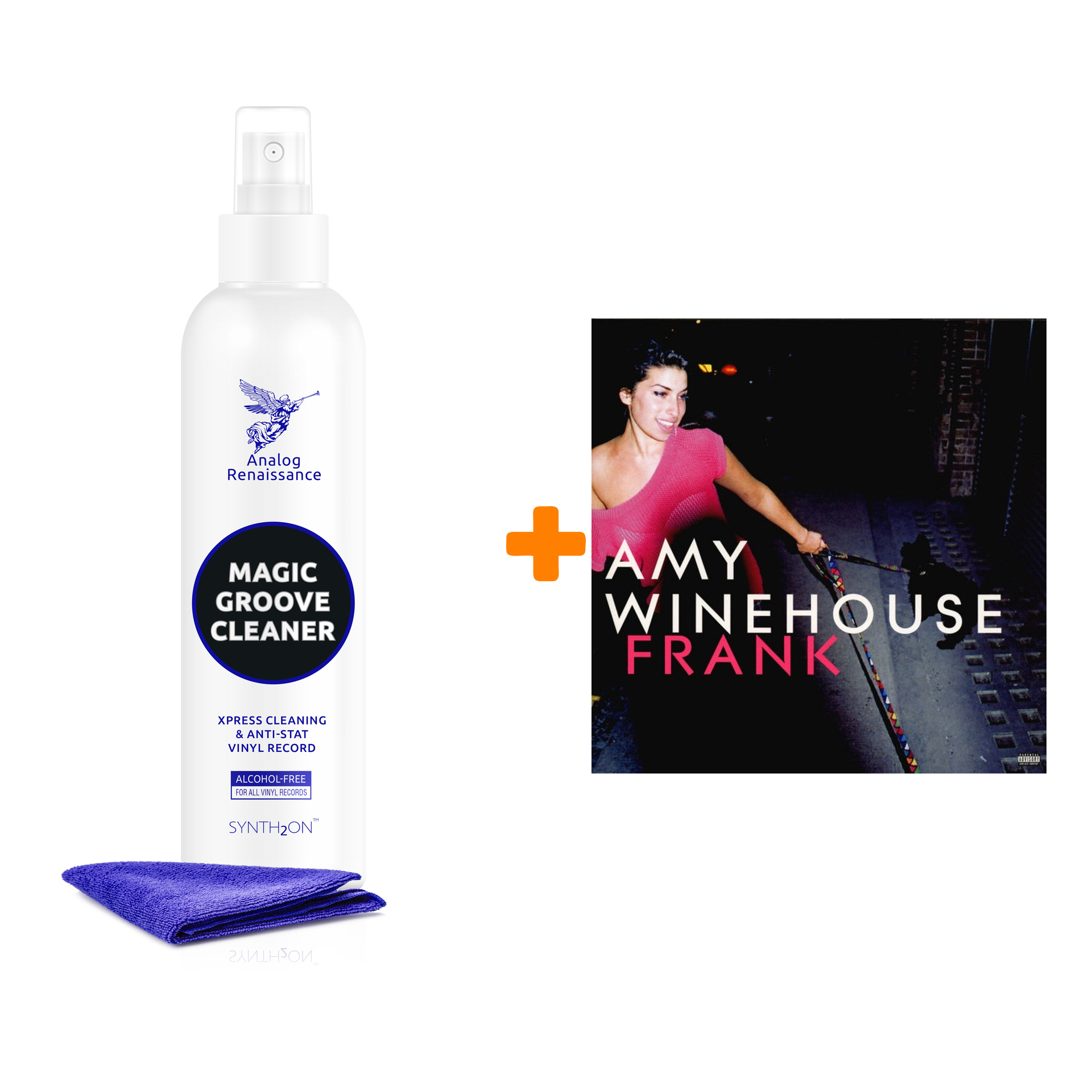 

WINEHOUSE AMY Frank LP + Спрей для очистки LP с микрофиброй 250мл Набор