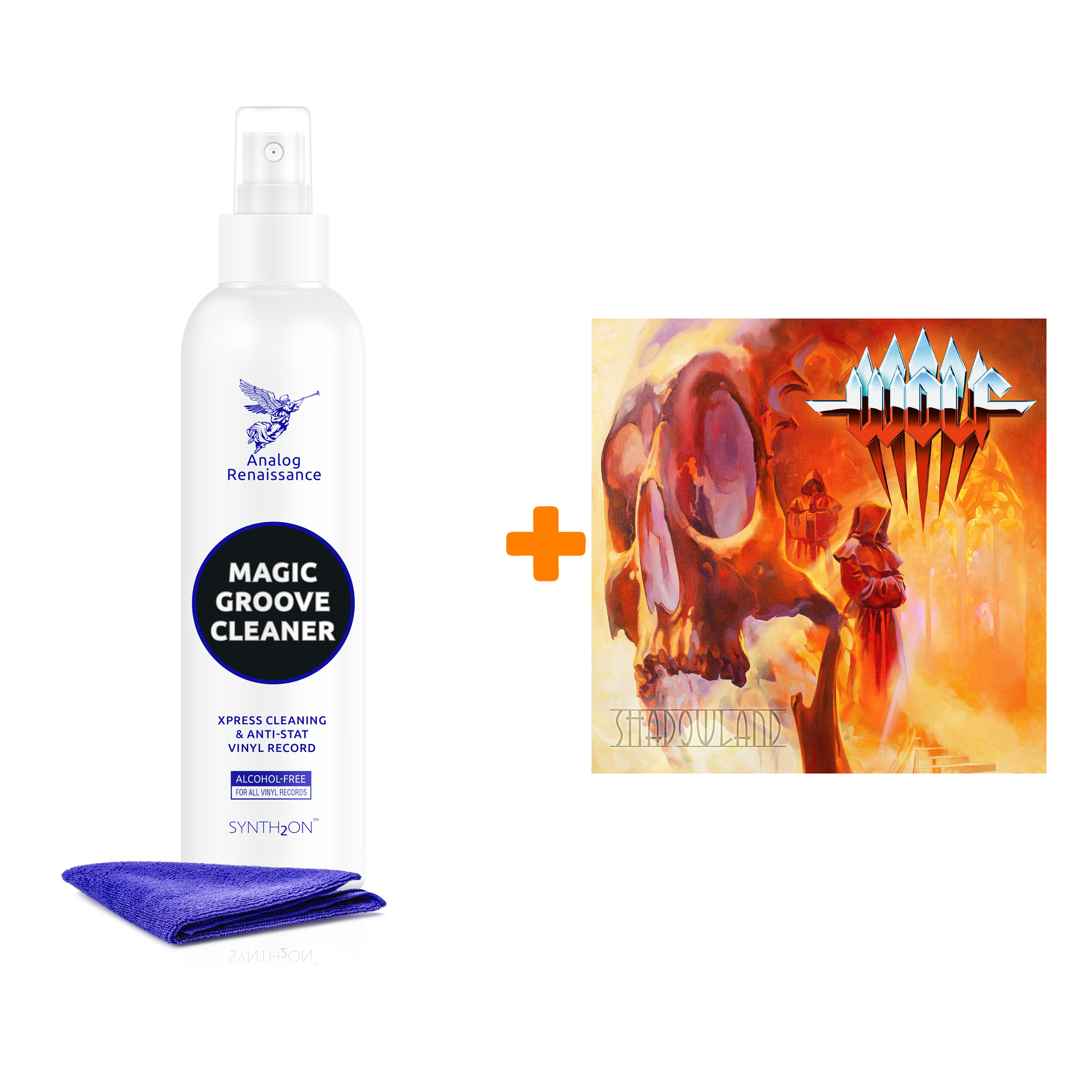 

WOLF Shadowland LP + Спрей для очистки LP с микрофиброй 250мл Набор