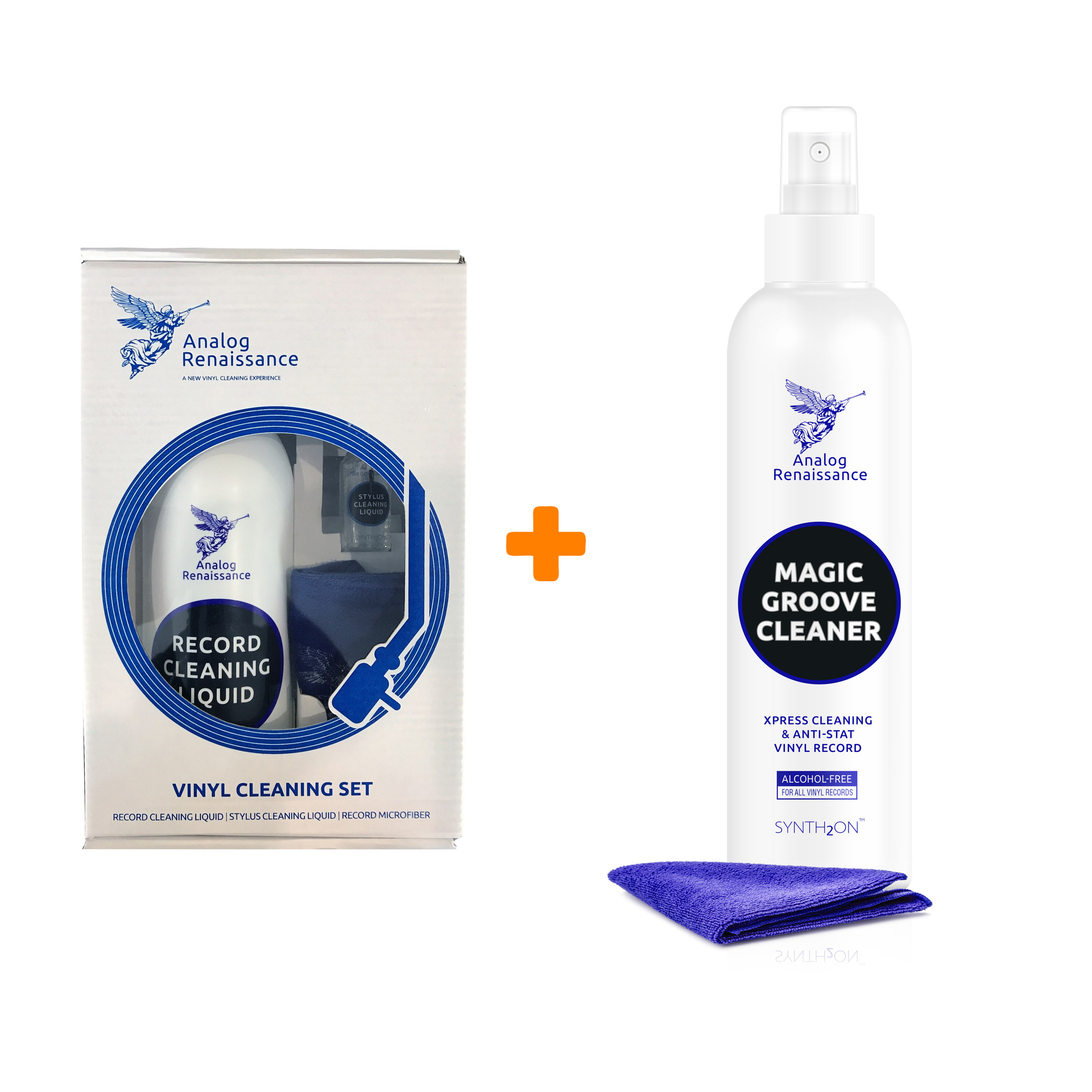 

Комплект по уходу за LP + Спрей для очистки LP с микрофиброй 250мл Набор