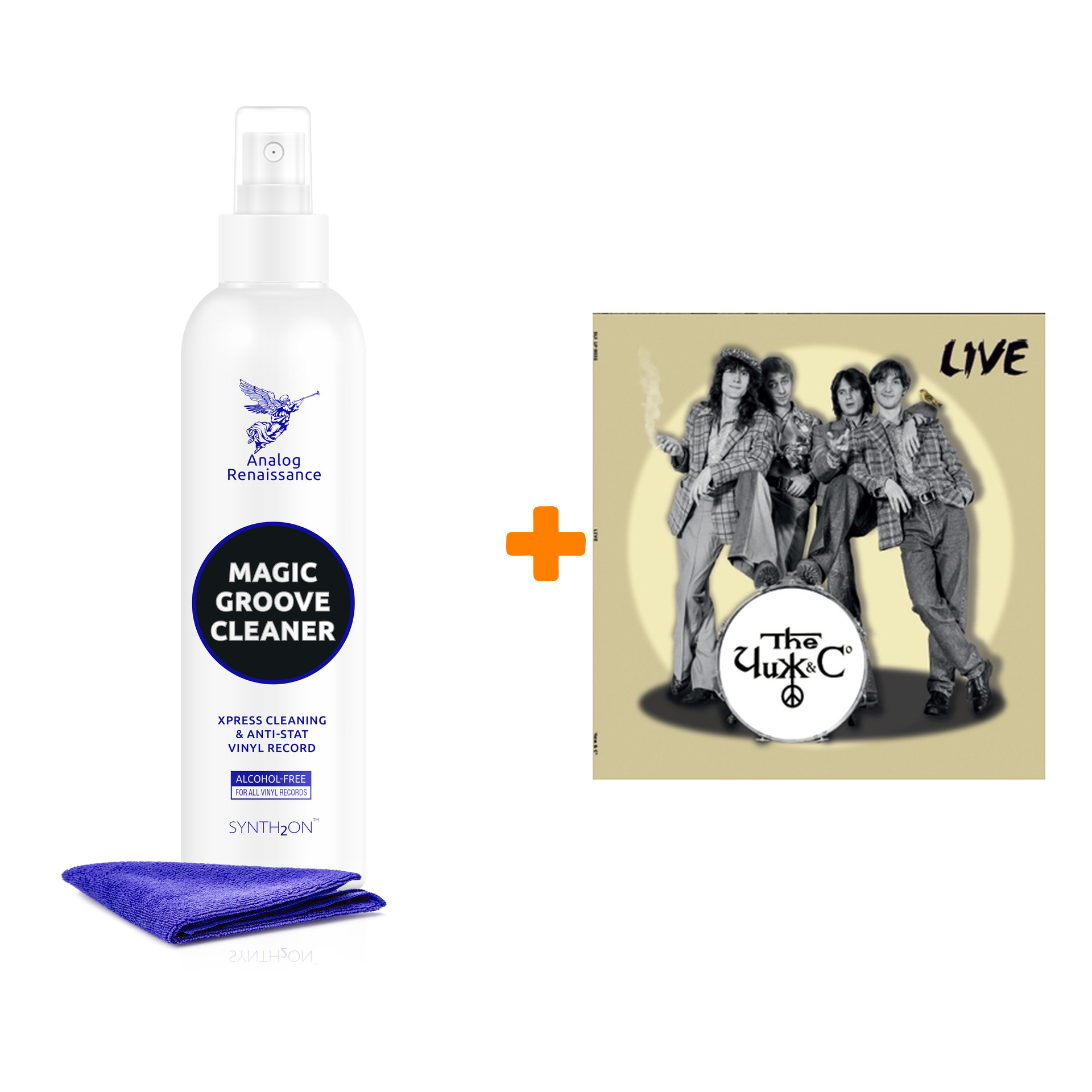 

ЧИЖ & C Live LP + Спрей для очистки LP с микрофиброй 250мл Набор