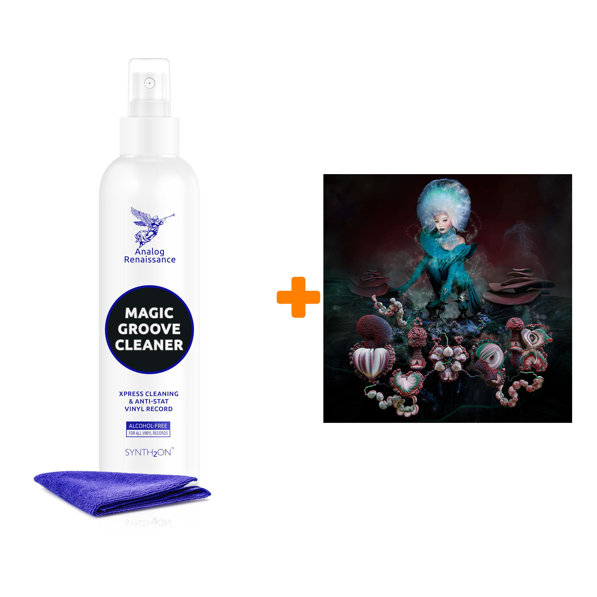 

BJORK Fossora 2LP + Спрей для очистки LP с микрофиброй 250мл Набор