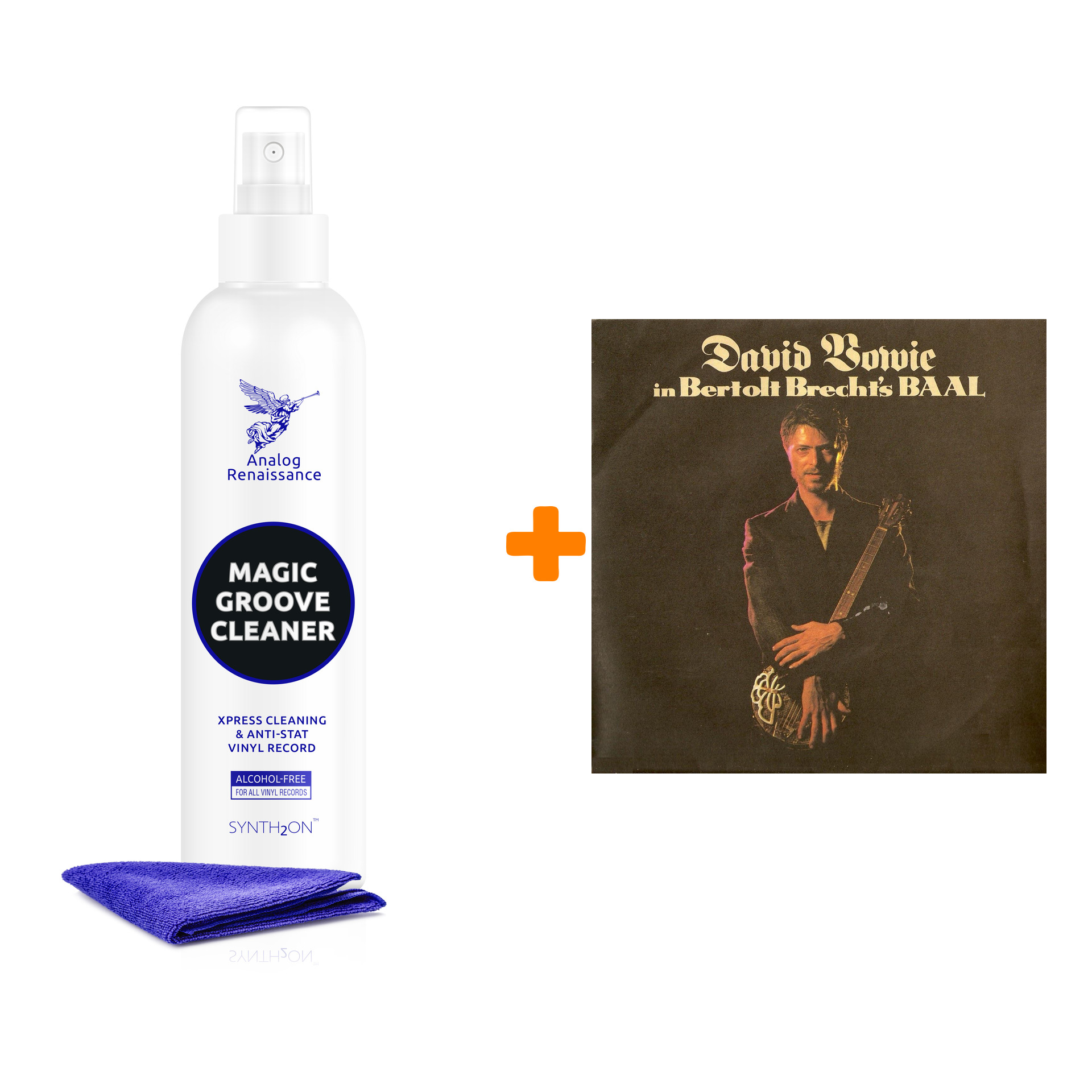 BOWIE DAVID In Bertolt Brecht’S Baal EP 10LP + Спрей для очистки LP с микрофиброй 250мл Набор