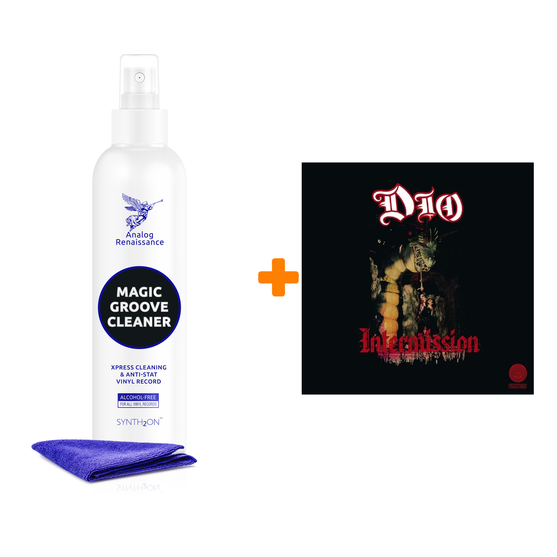 

DIO Intermission LP + Спрей для очистки LP с микрофиброй 250мл Набор