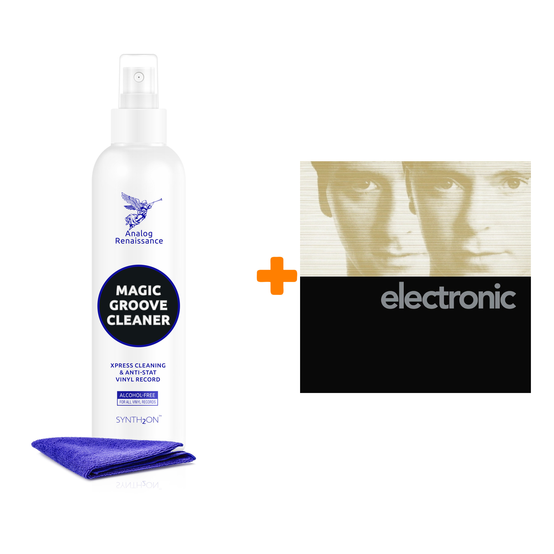 

ELECTRONIC Electronic LP + Спрей для очистки LP с микрофиброй 250мл Набор