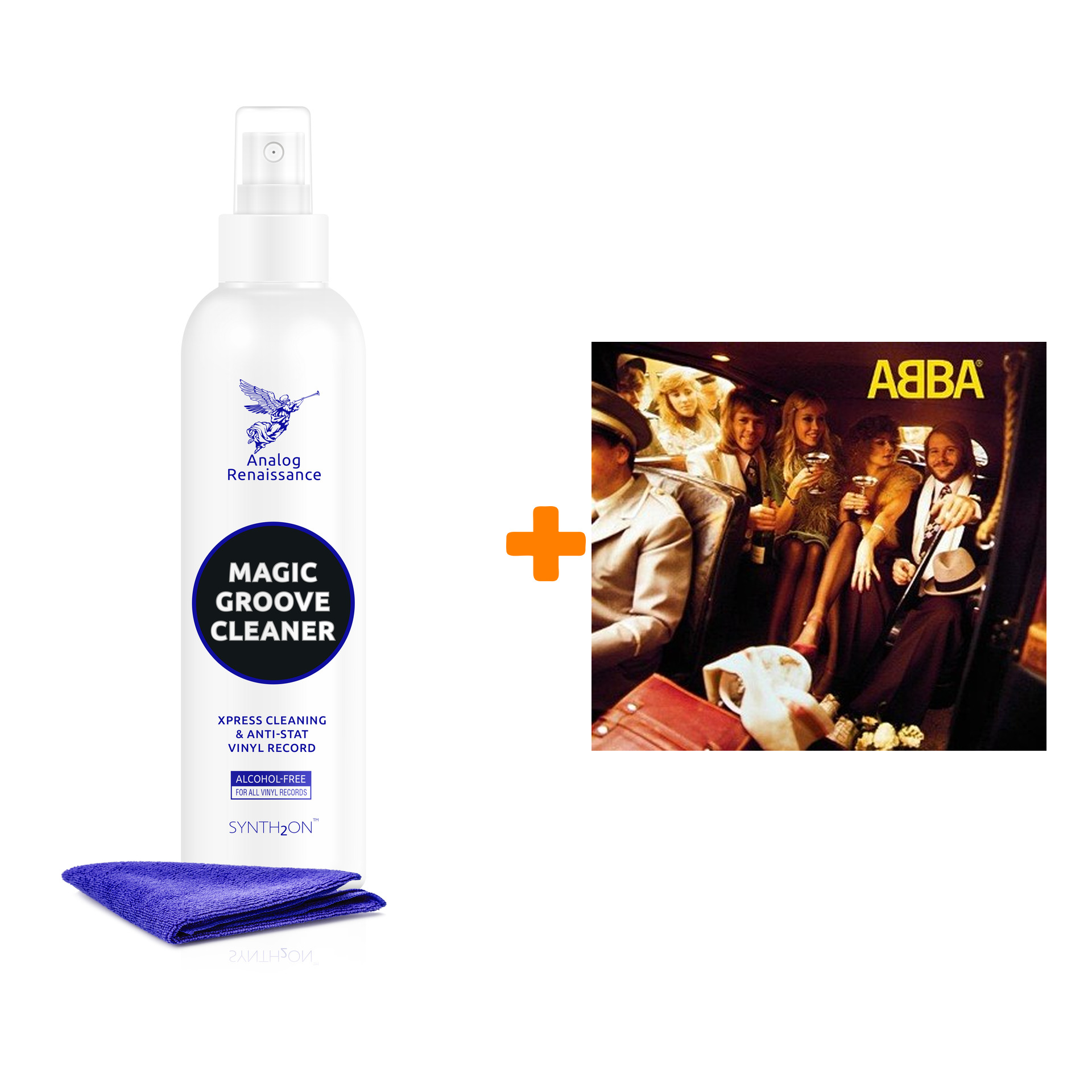 цена ABBA Abba LP + Спрей для очистки LP с микрофиброй 250мл Набор