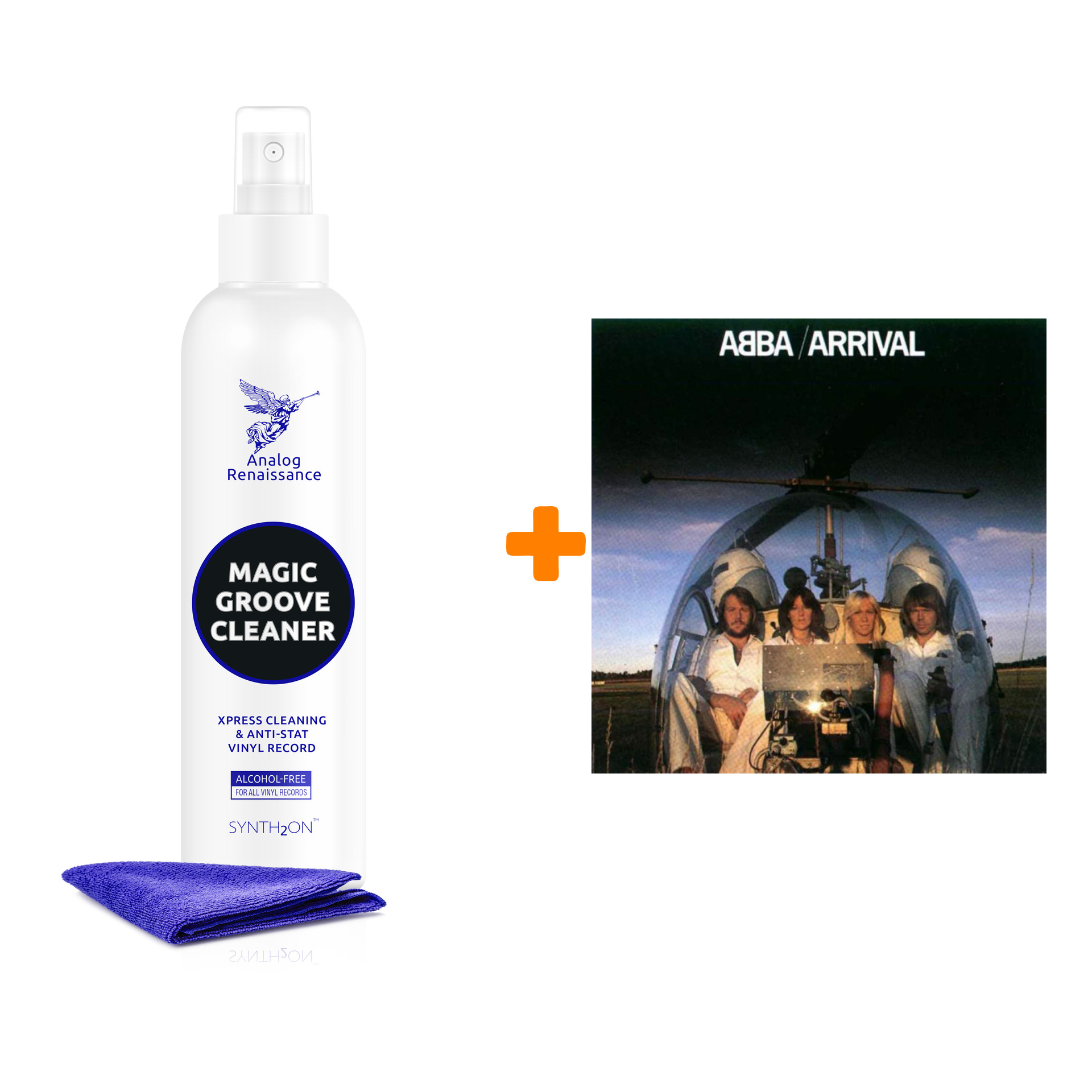 

ABBA Arrival LP + Спрей для очистки LP с микрофиброй 250мл Набор