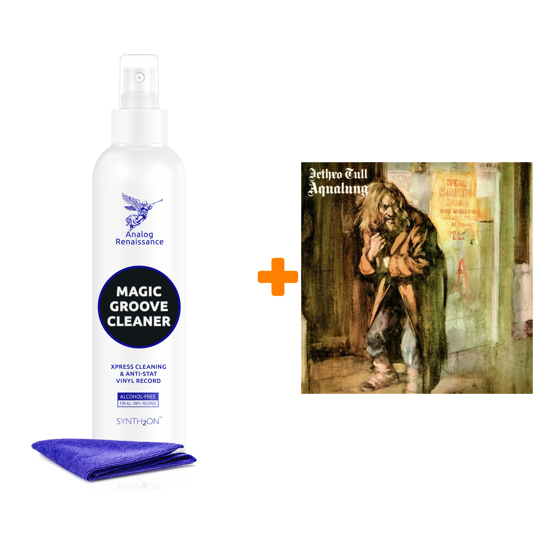 

JETHRO TULL Aqualung LP + Спрей для очистки LP с микрофиброй 250мл Набор