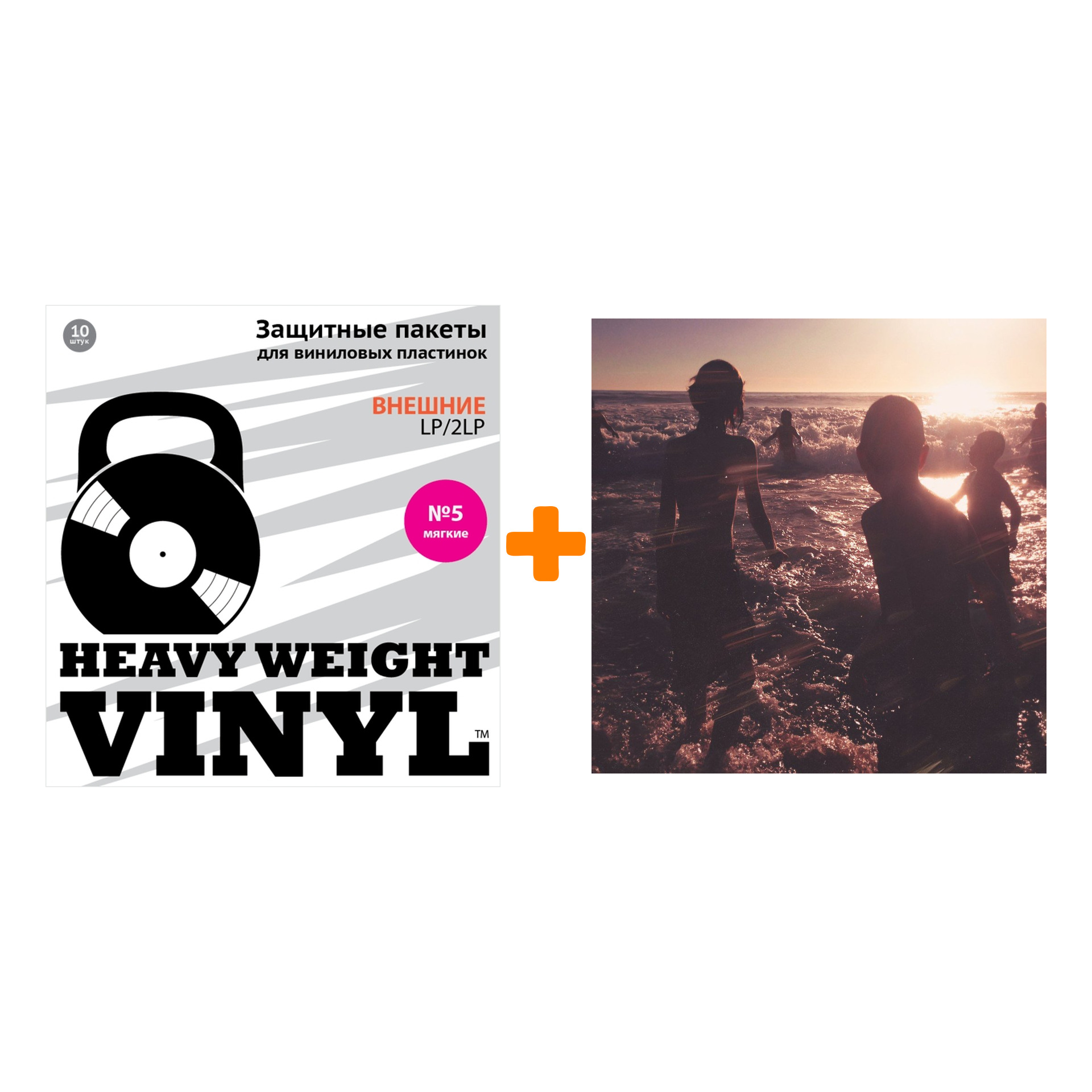 

LINKIN PARK One More Light LP + Пакеты внешние №5 мягкие 10 шт Набор