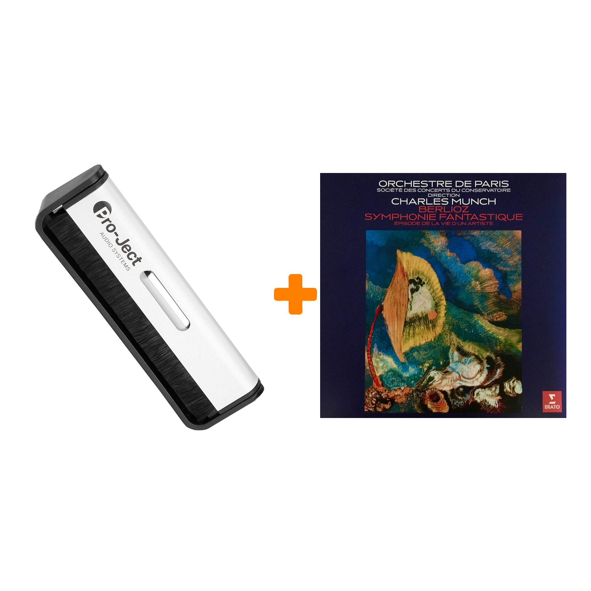 

MUNCH CHARLES & ORCHESTRE DE PARIS Berlioz Symphonie Fantastique LP + Щетка для LP Brush It Набор