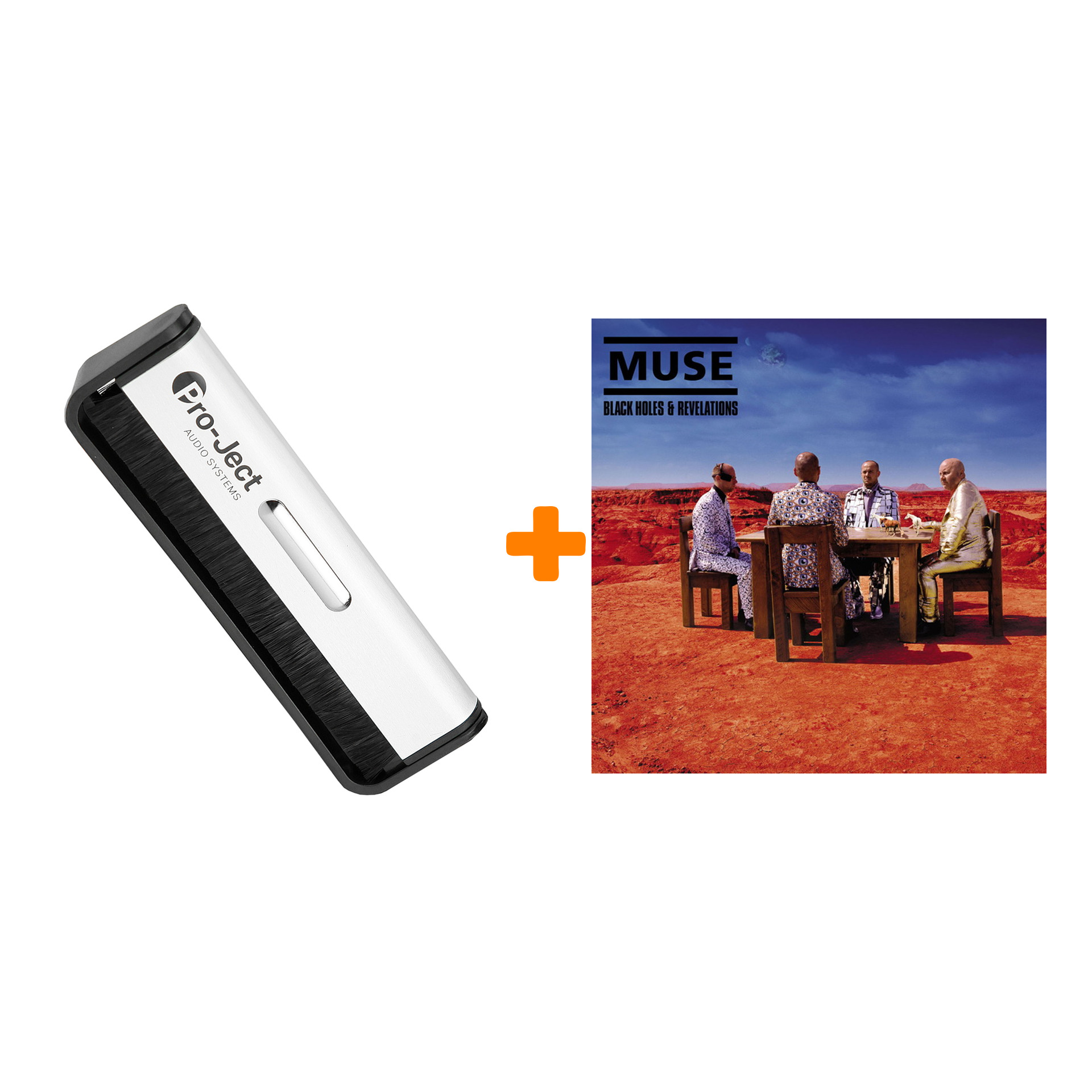 

MUSE Black Holes And Revelations LP + Щетка для LP Brush It Набор