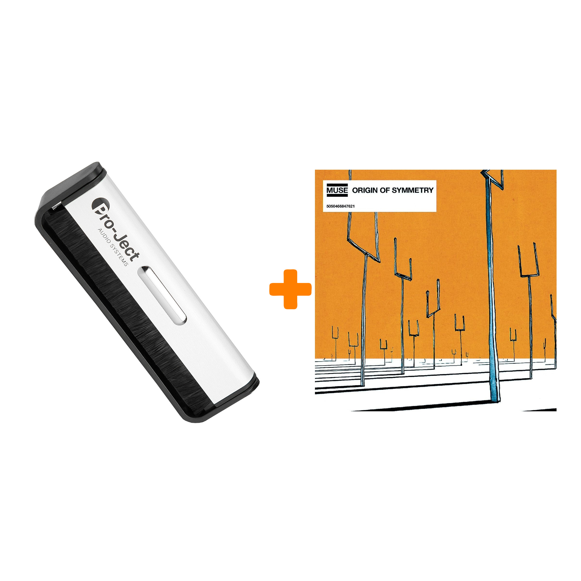 

MUSE Origin Of Symmetry 2LP + Щетка для LP Brush It Набор