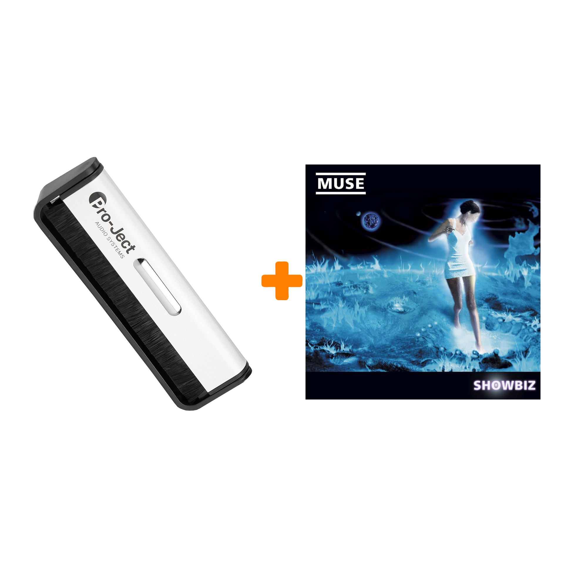 

MUSE Showbiz 2LP + Щетка для LP Brush It Набор