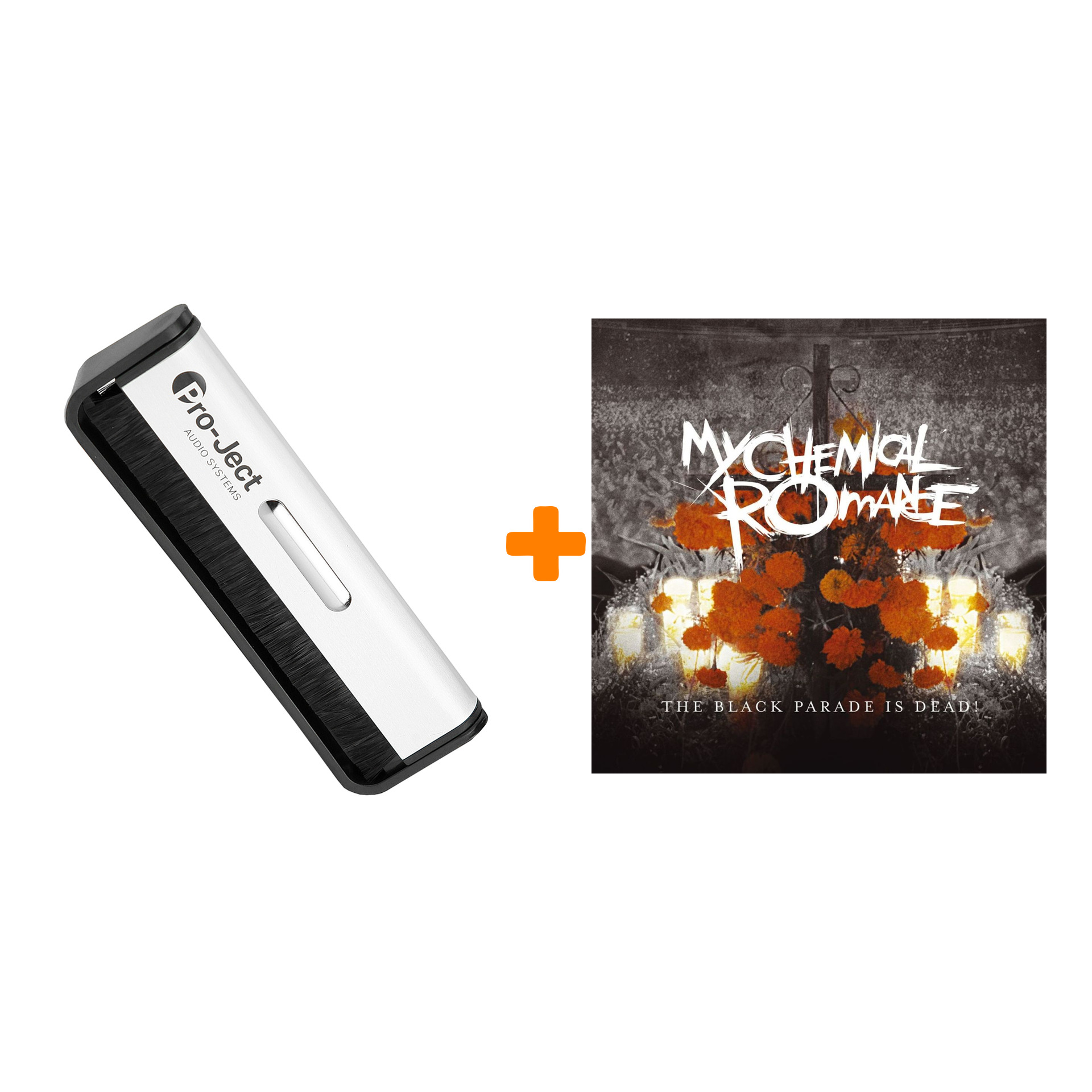 

MY CHEMICAL ROMANCE The Black Parade Is Dead 2LP + Щетка для LP Brush It Набор