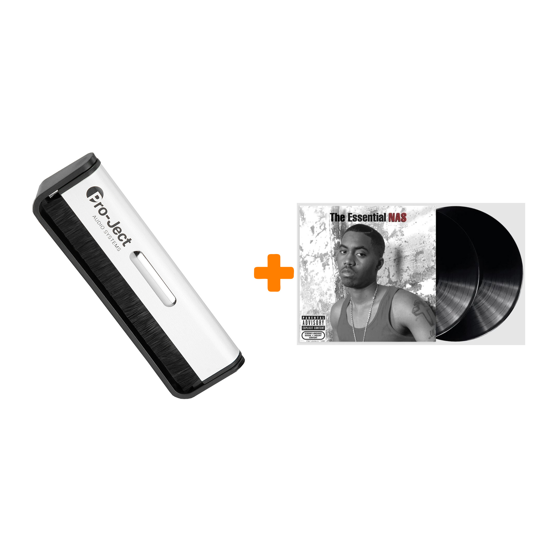 

NAS The Essential 2LP + Щетка для LP Brush It Набор