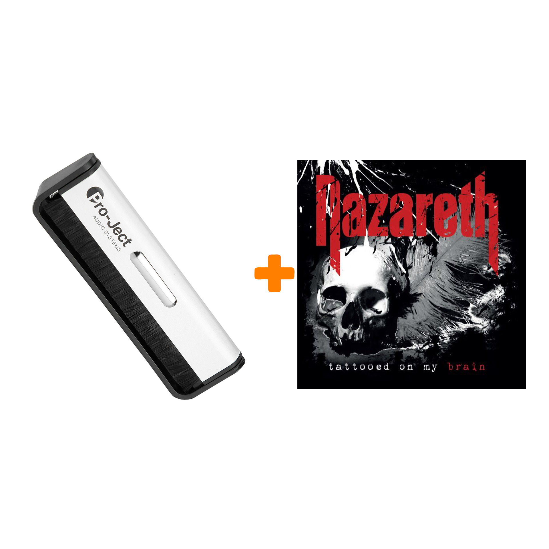 

NAZARETH Tattoed On My Brain Coloured White Vinyl 2LP + Щетка для LP Brush It Набор