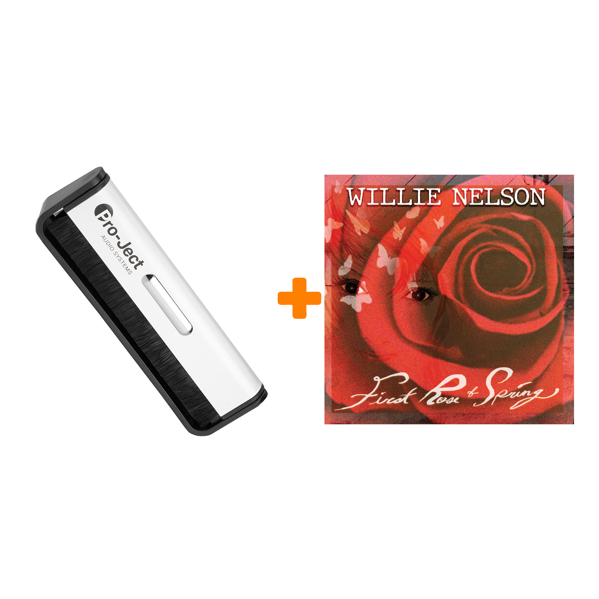 

NELSON WILLIE First Rose Of Spring LP + Щетка для LP Brush It Набор