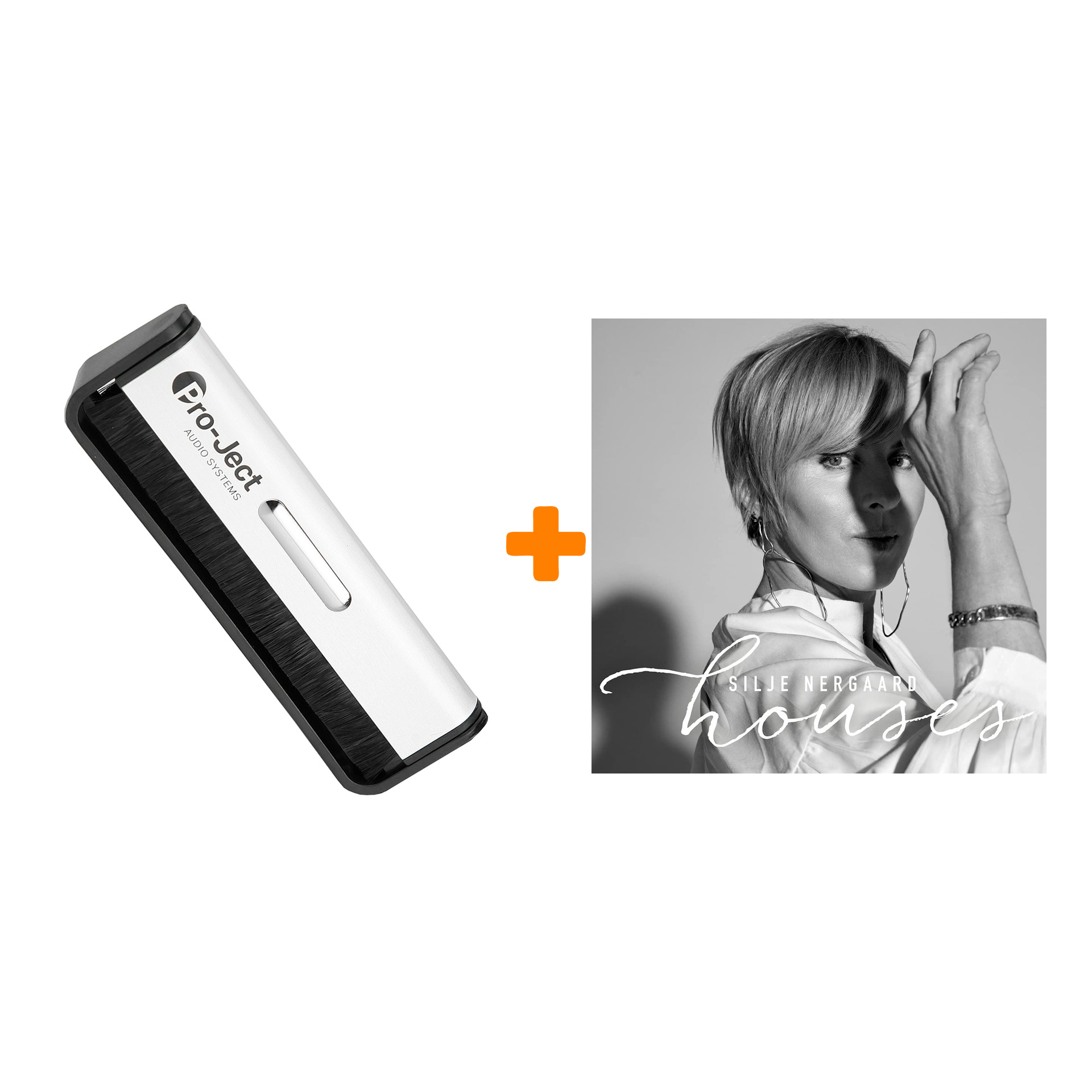 

NERGAARD SILJE Houses LP + Щетка для LP Brush It Набор