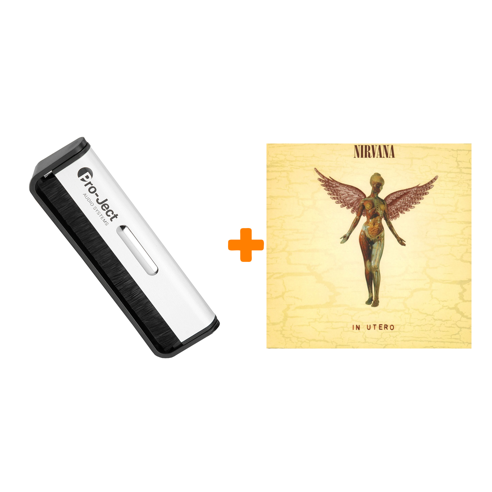 

NIRVANA In Utero LP + Щетка для LP Brush It Набор