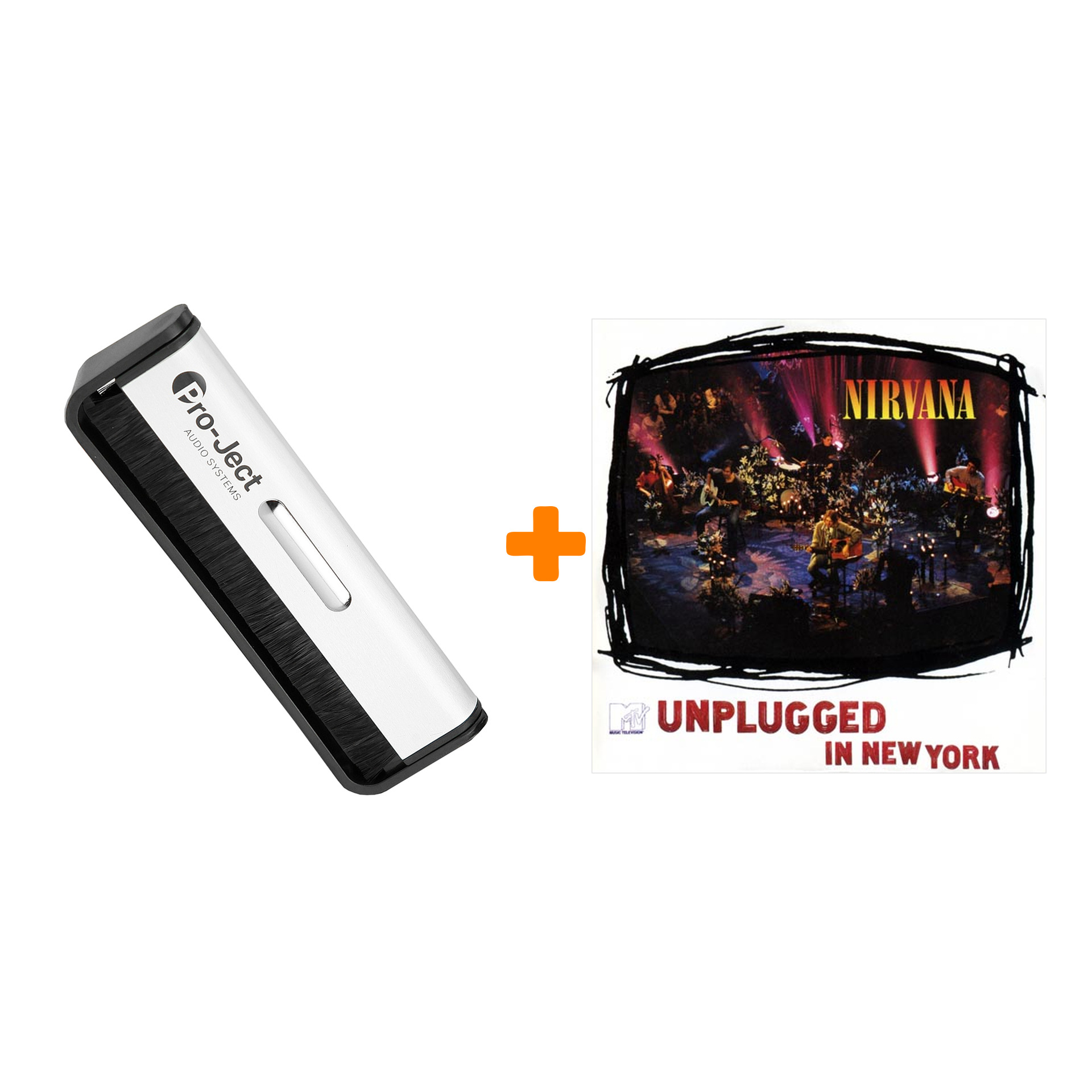 

NIRVANA Unplugged In New York LP + Щетка для LP Brush It Набор