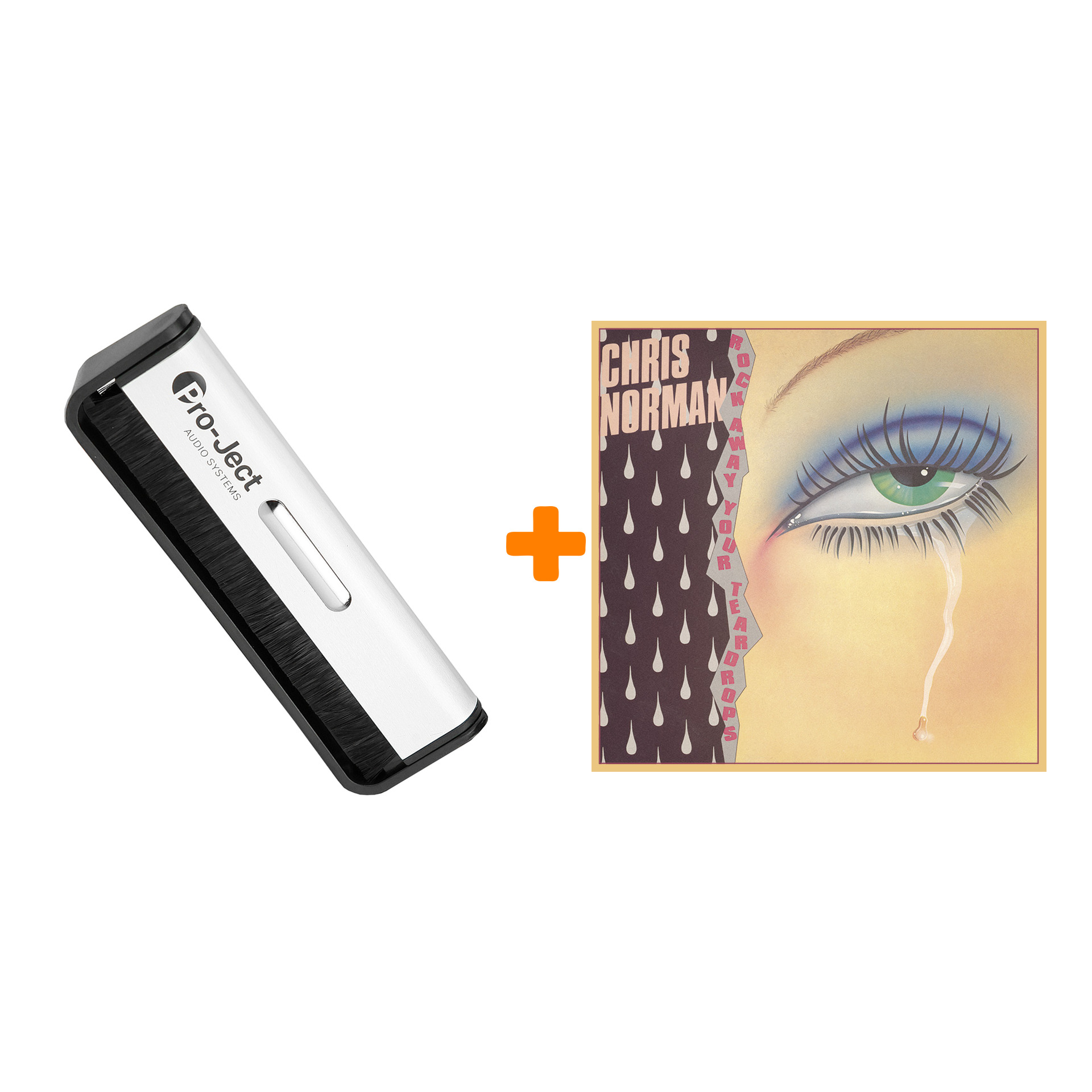 

NORMAN CHRIS Rock Away Your Teardrops Coloured Vinyl LP + Щетка для LP Brush It Набор