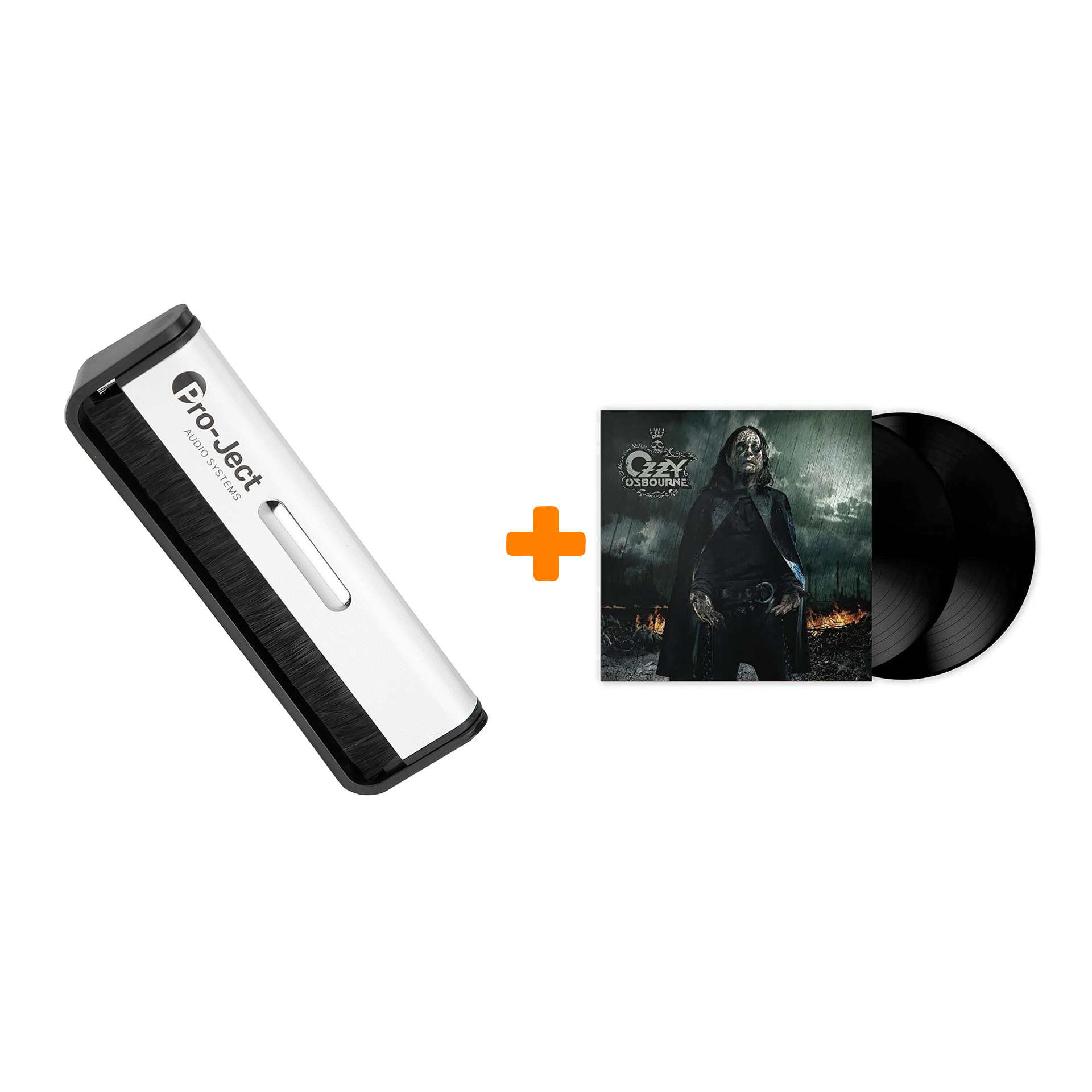 

OSBOURNE OZZY Black Rain 2LP + Щетка для LP Brush It Набор