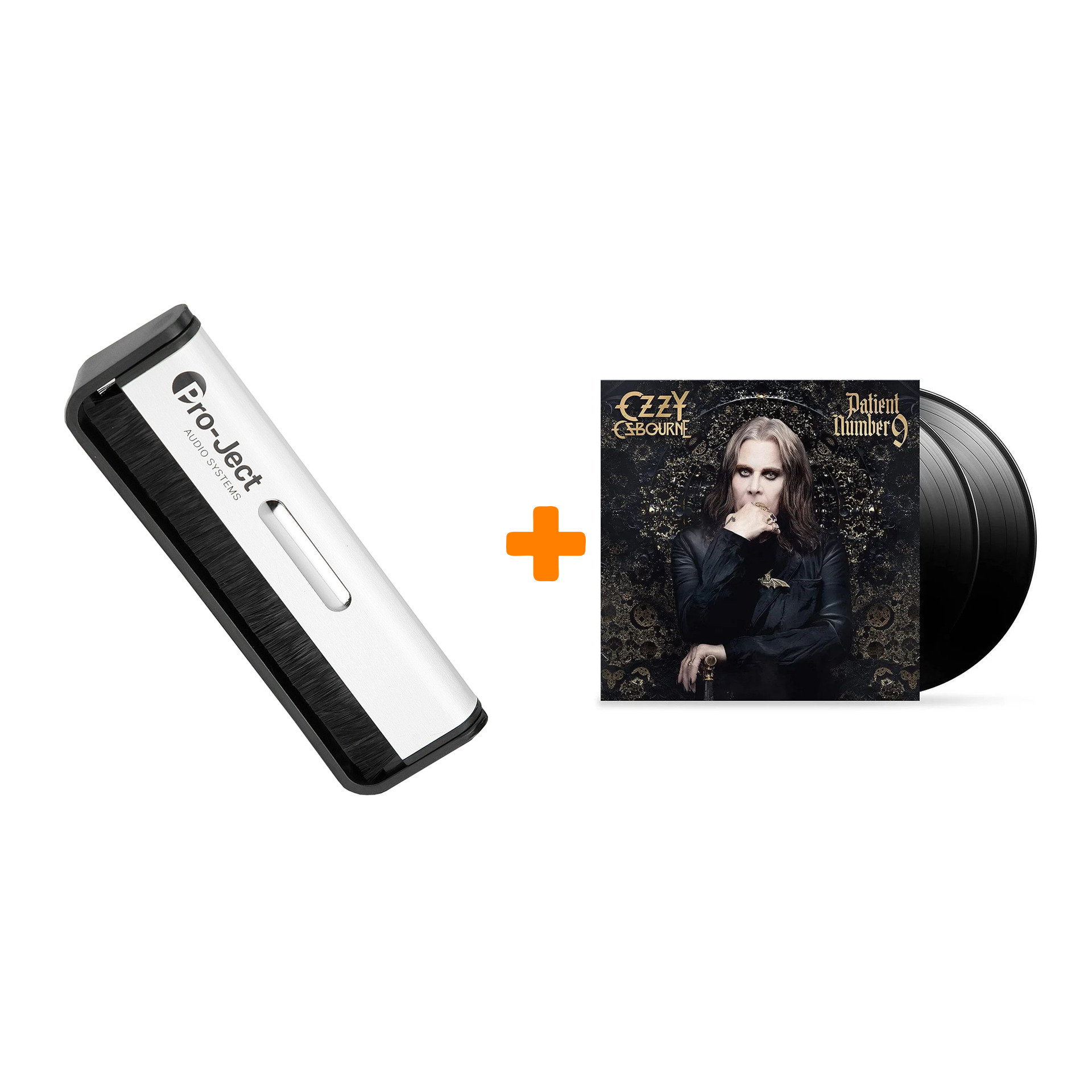 

OSBOURNE OZZY Patient Number 9 + Printed Insert 2LP + Щетка для LP Brush It Набор