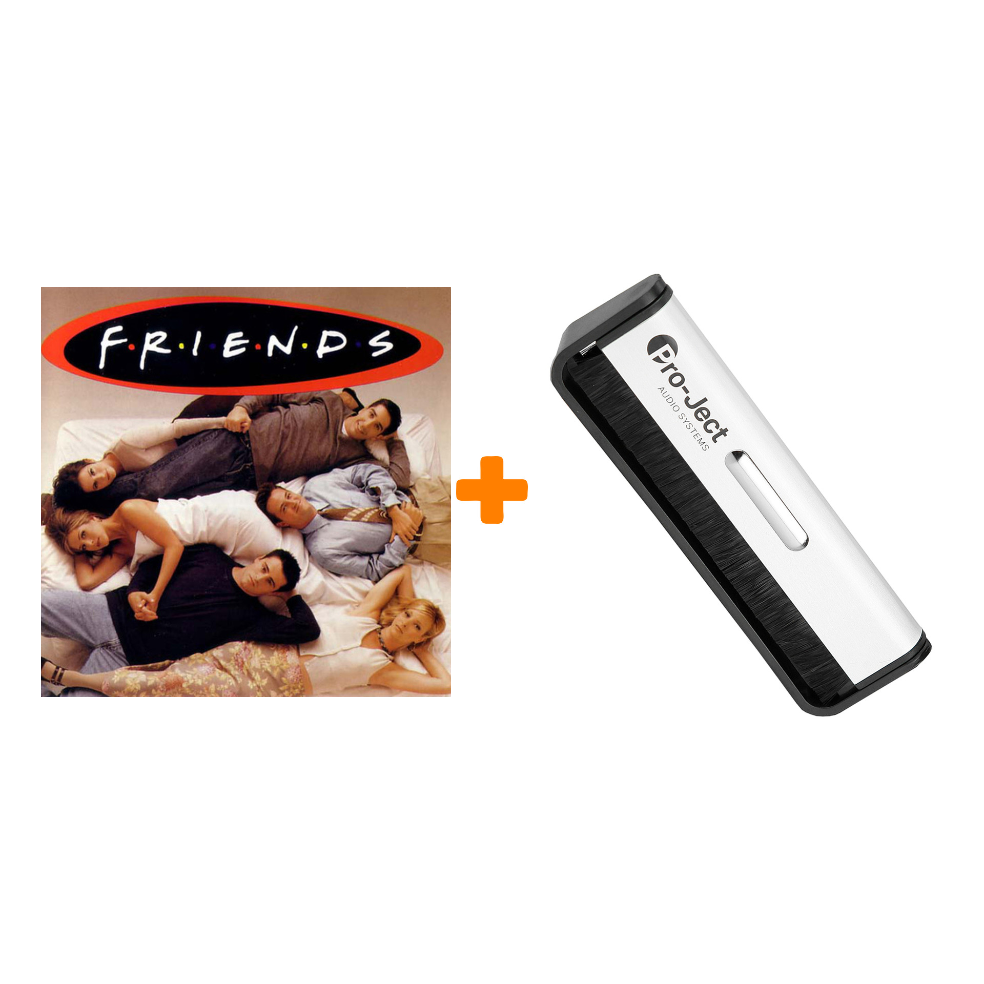

OST Friends Coloured Vinyl 2LP + Щетка для LP Brush It Набор