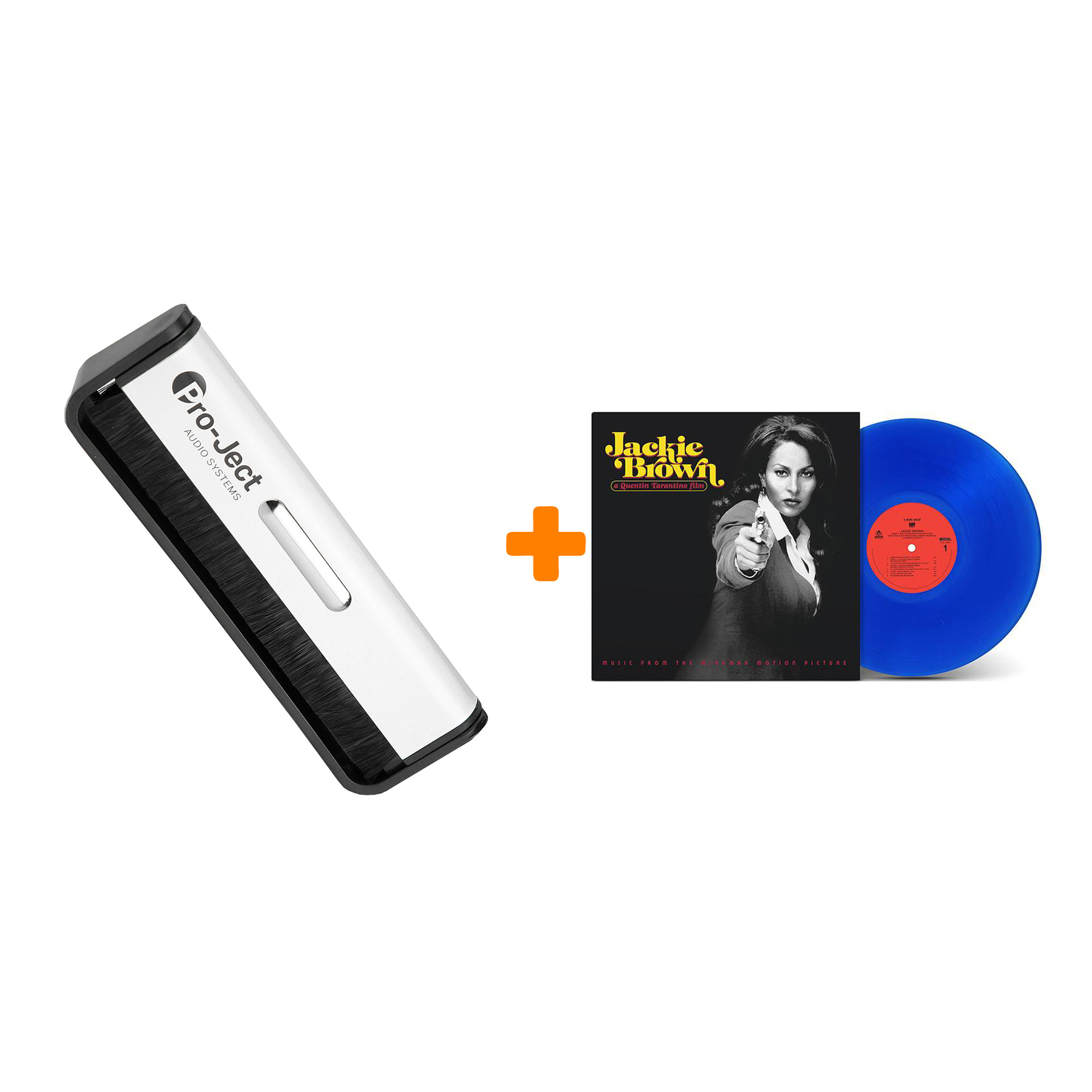 

OST Jackie Brown Coloured Vinyl LP + Щетка для LP Brush It Набор