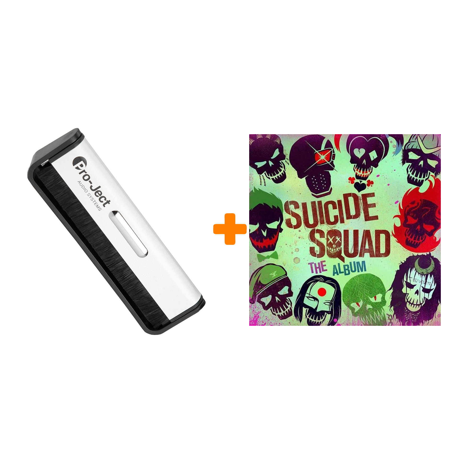 

OST Suicide Squad 2LP + Щетка для LP Brush It Набор